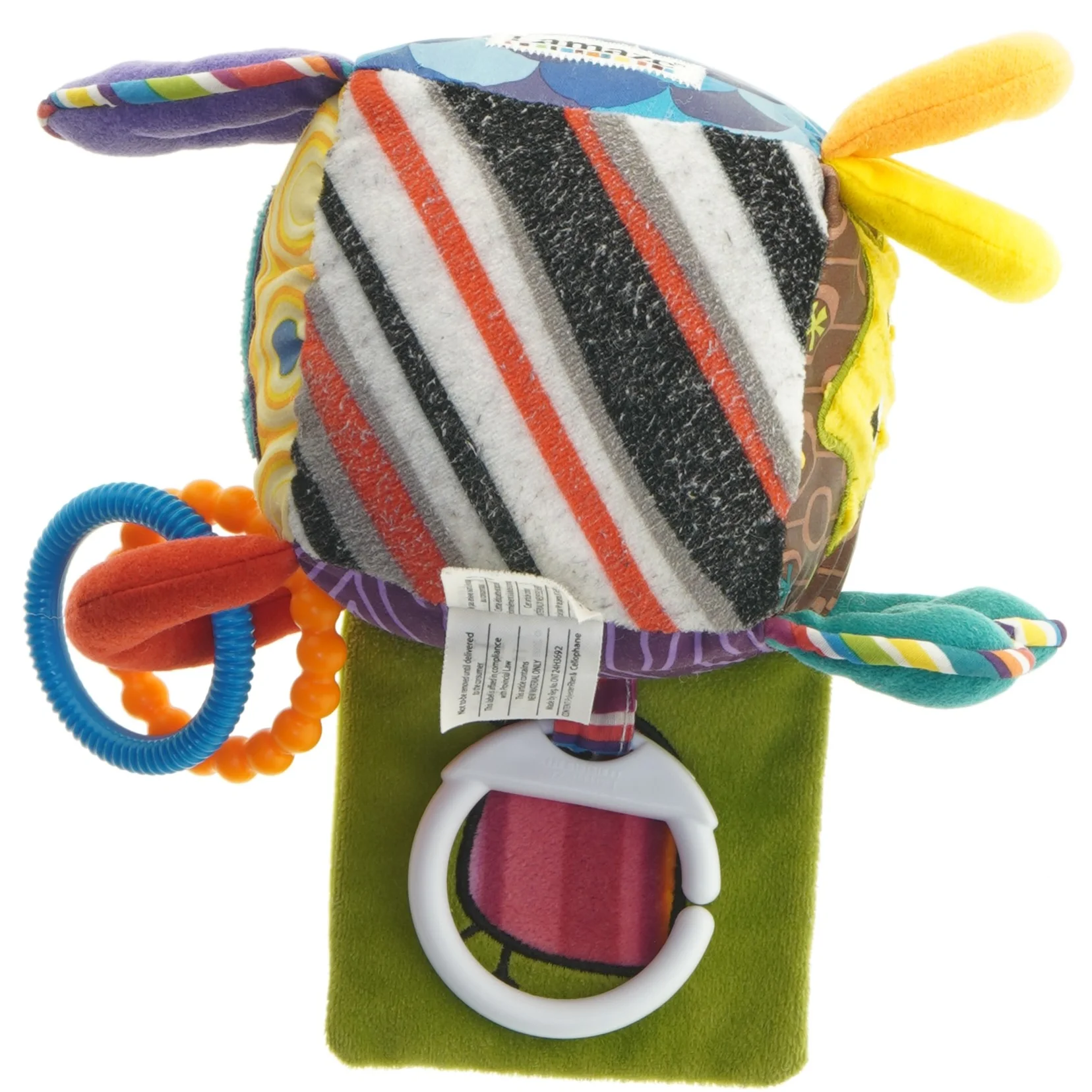 Aktivitetslegetøj til baby fra Lamaze (str. 10x10 cm)