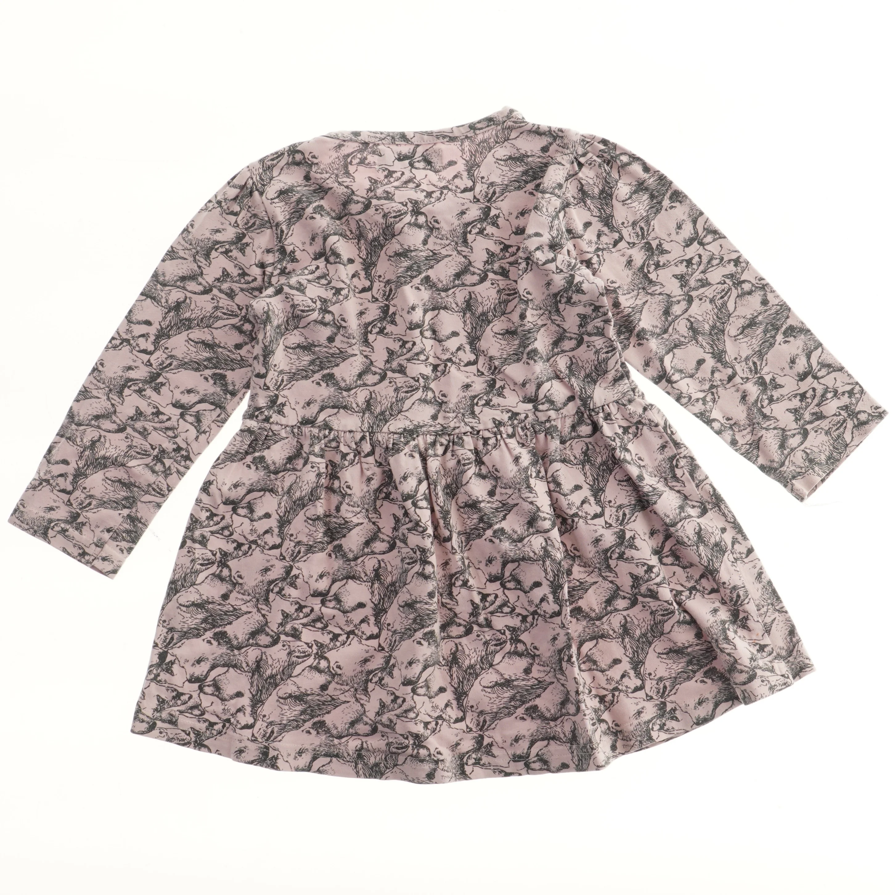 Kjole med dyremønster fra bombiBitt (str. 86)
