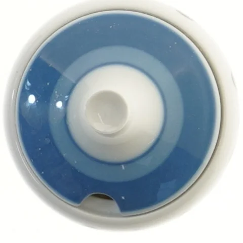 Lille sukkerkrukke med låg (str. 11,5 cm)