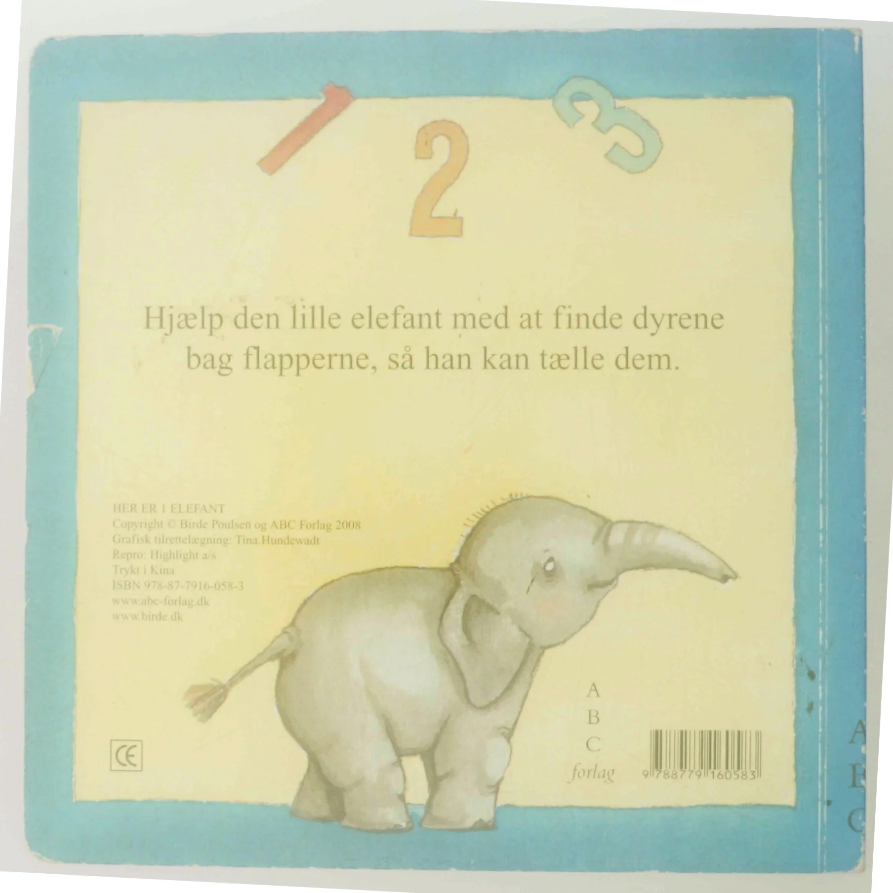 Her er 1 elefant af Birde Poulsen (Bog)