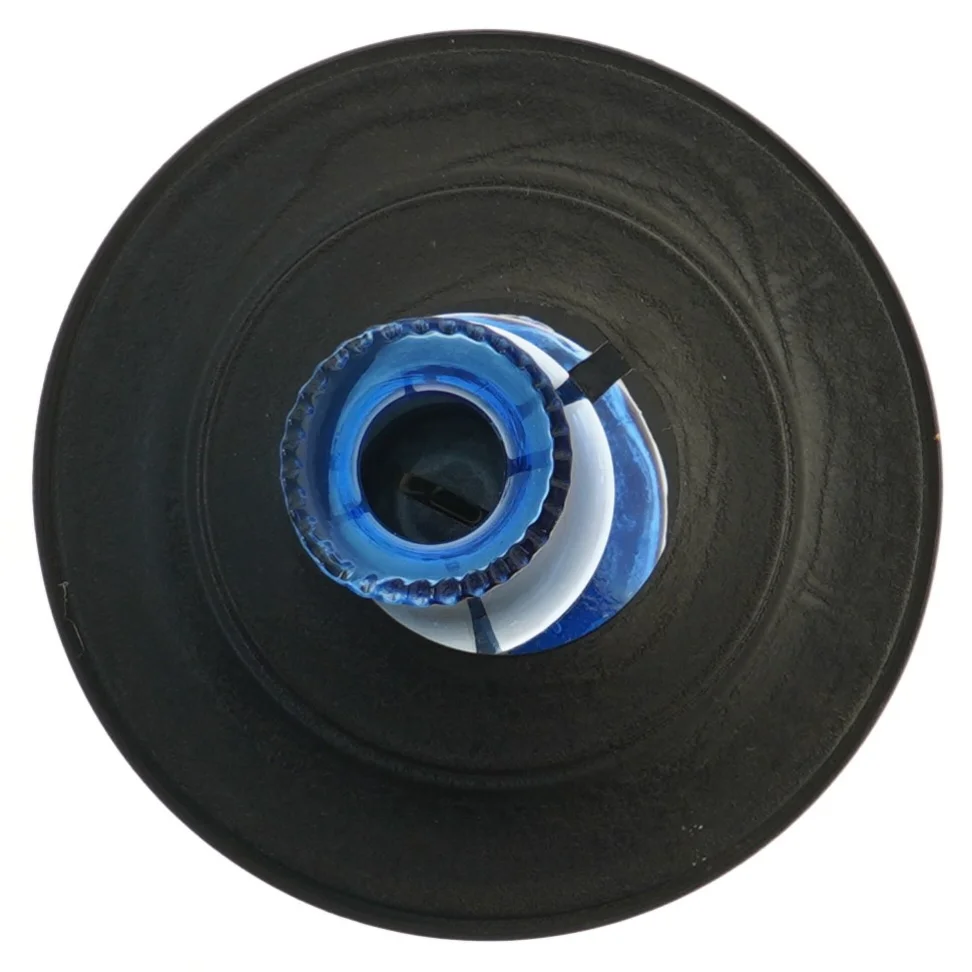 Vintage blå olielampe (str. 28 cm)