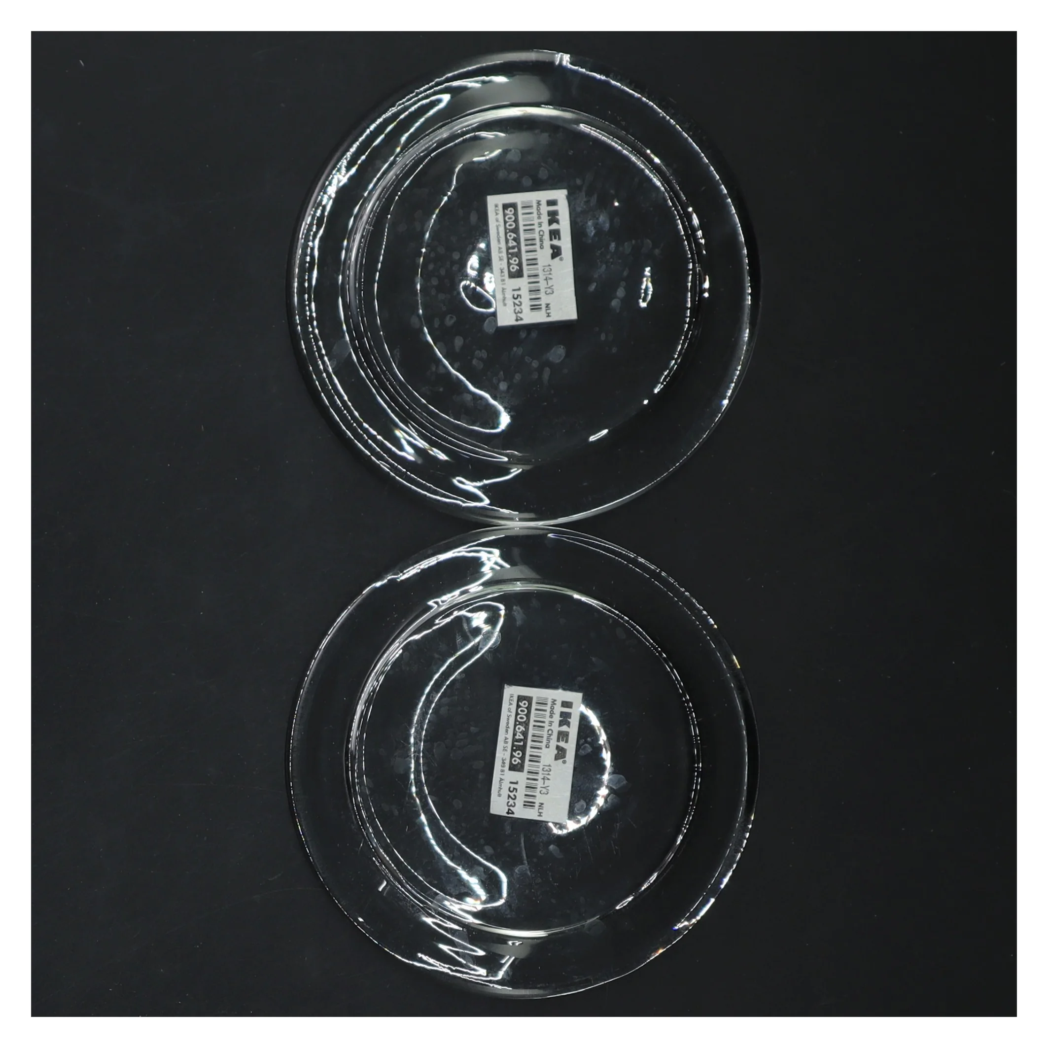 Sæt med glasunderlag fra IKEA (str. Ø 11 cm)