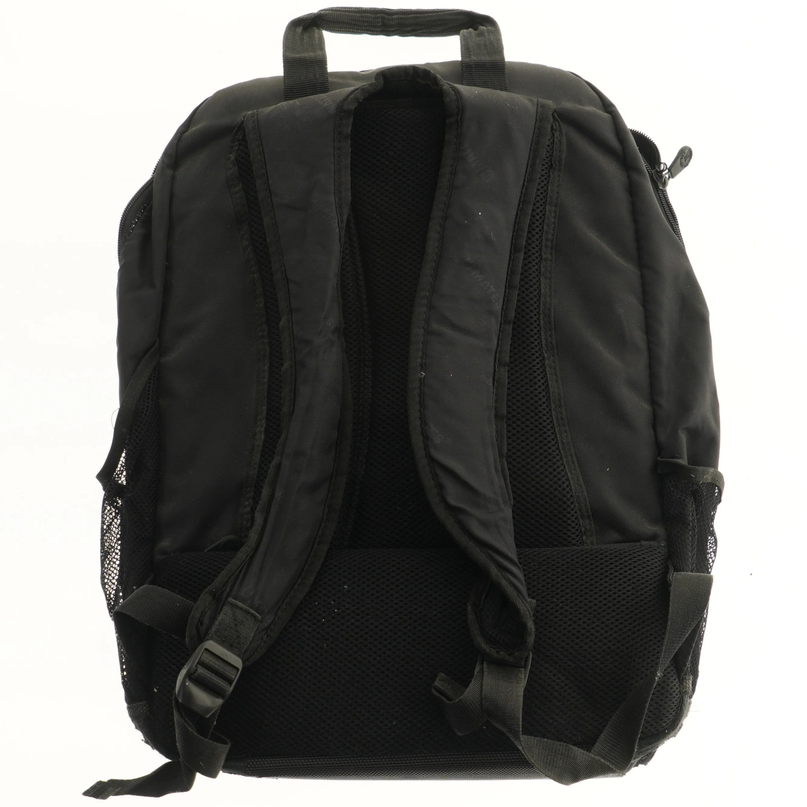 Sort rygsæk med lommer (str. 50x38 cm)