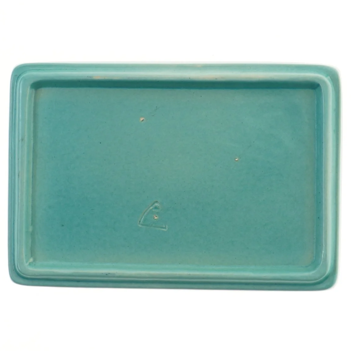 Bornholmsk keramik. Dekorativ bakke med fuglemotiv (str. 22x15,5 cm)