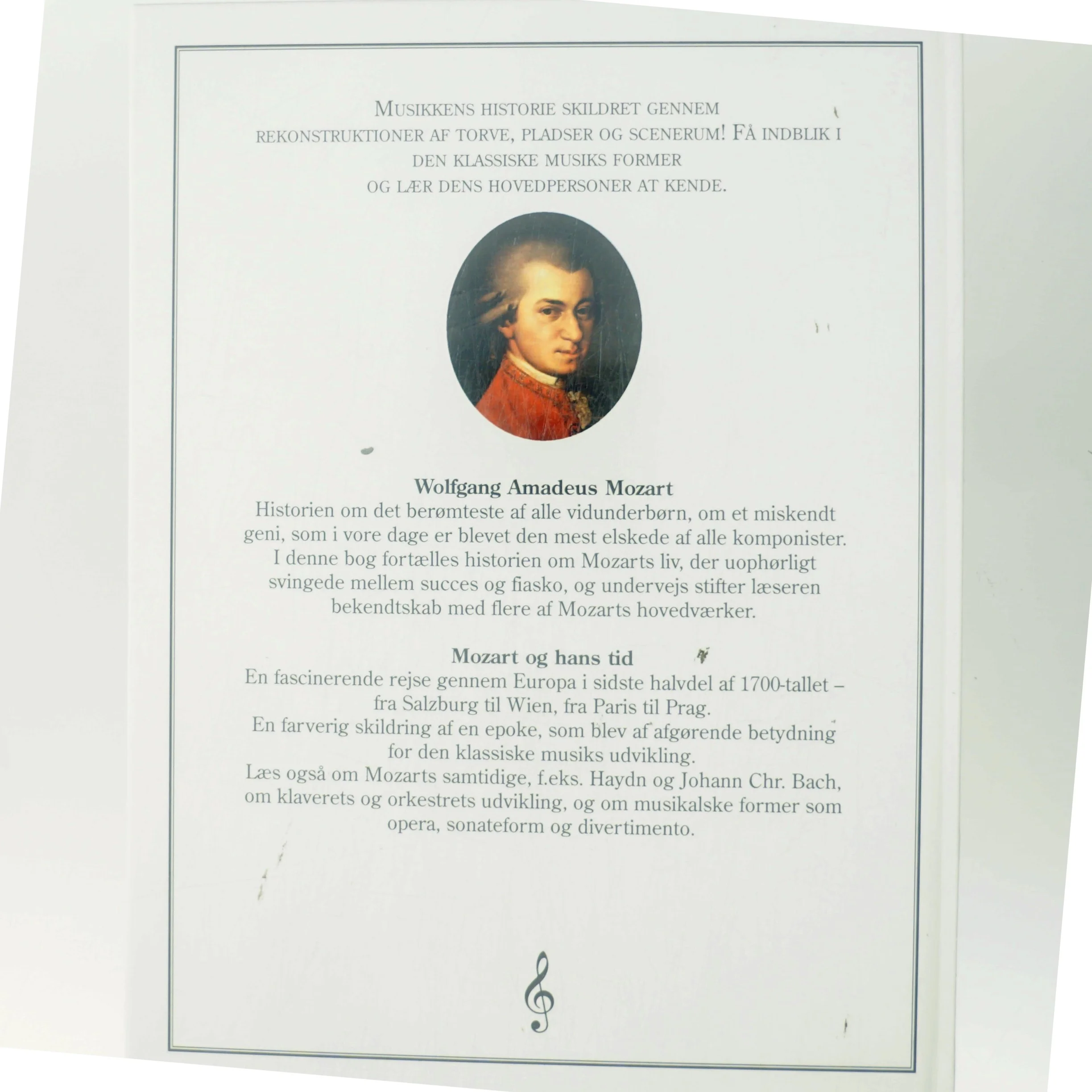 Mozart og hans tid (Bog)