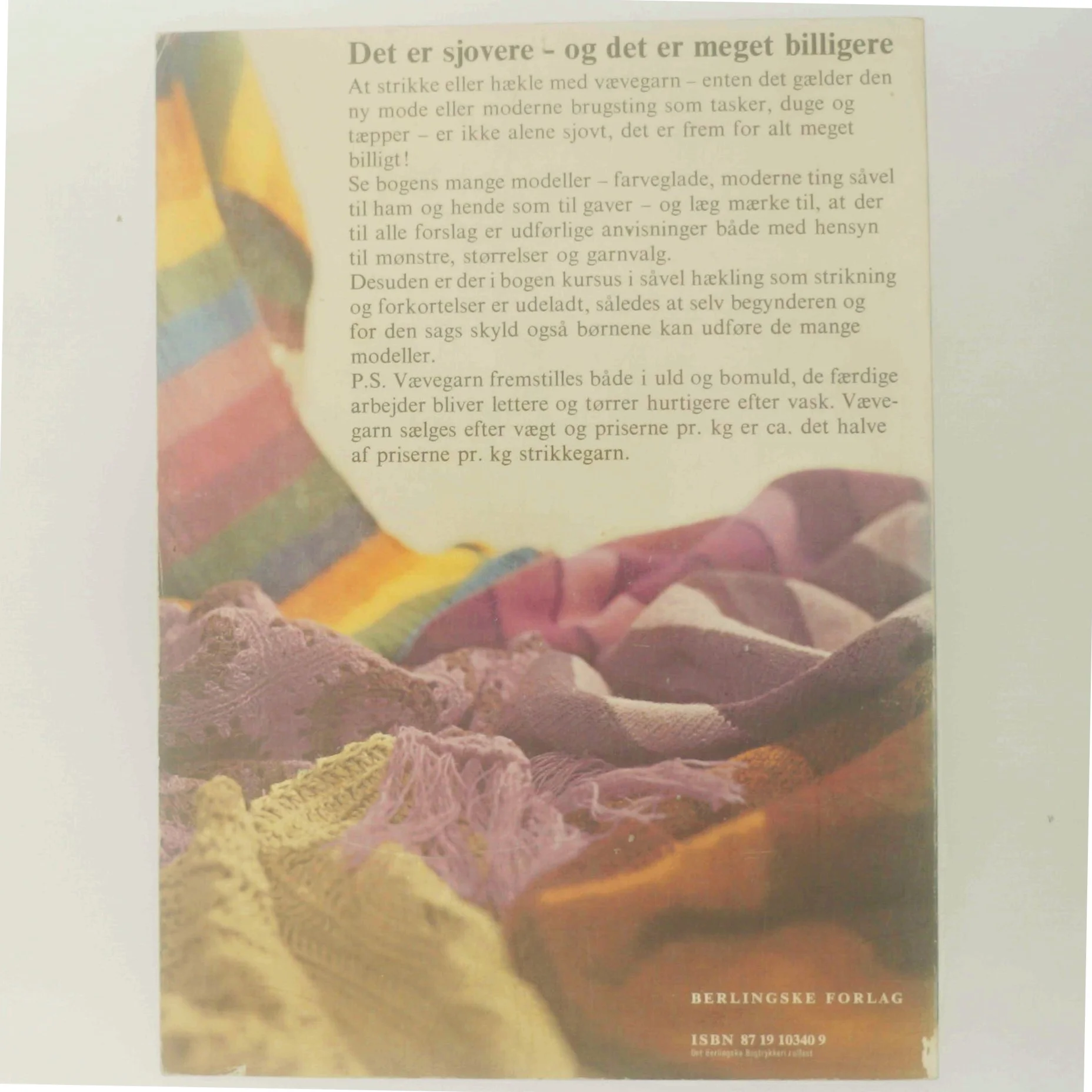 Strik og hækl med vævegarn af Elisabeth Saust (Bog)