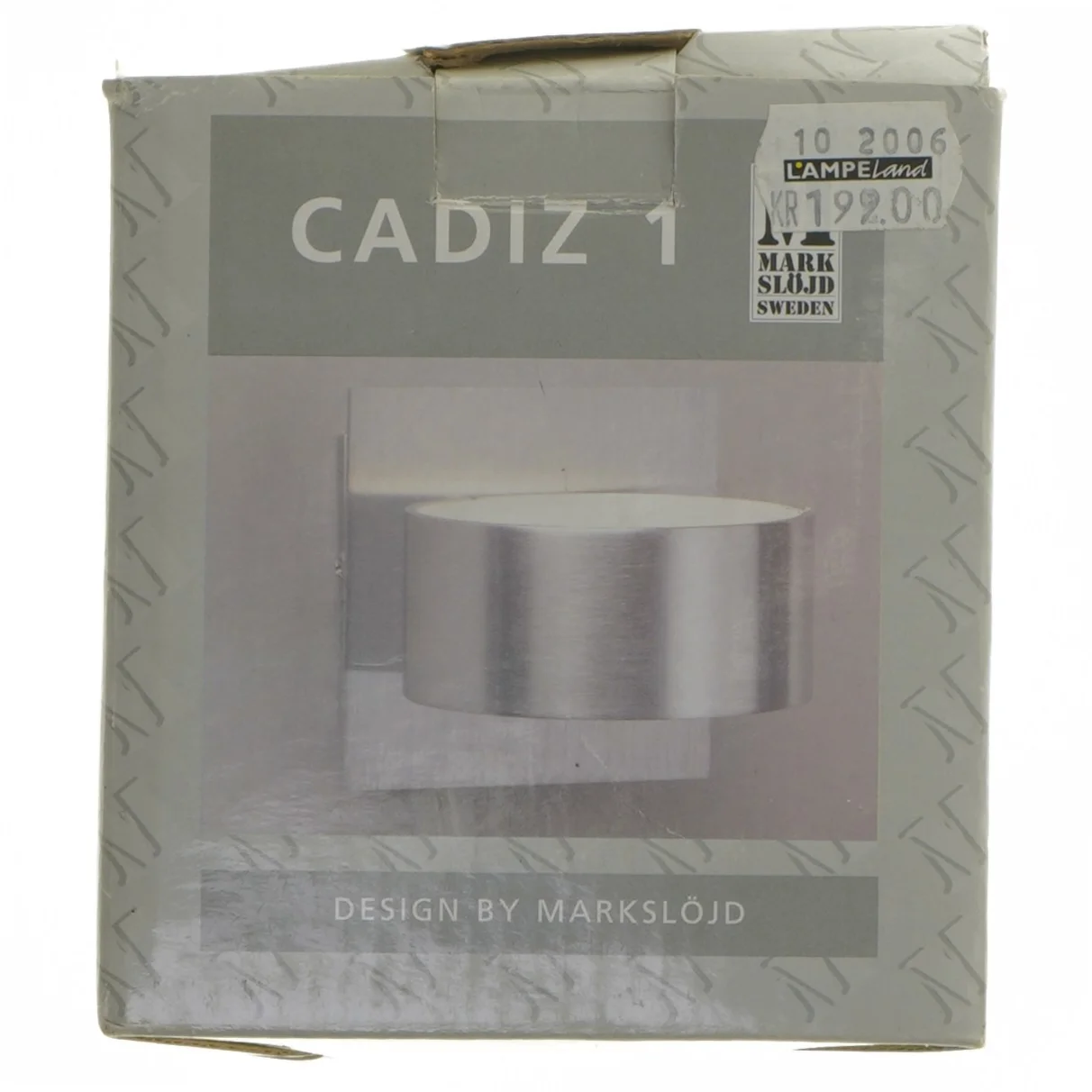 Markslojd Cadiz 1 væglampe fra Markslojd (str. Ø 8 cm)
