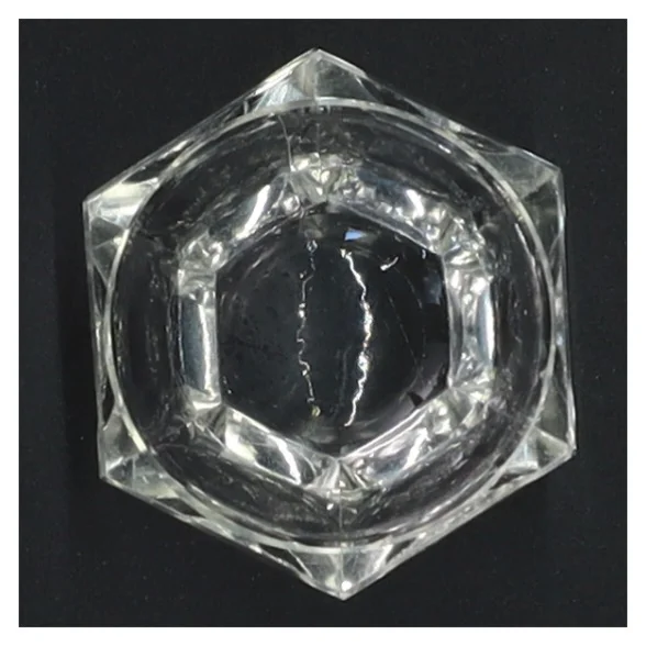 Lille retro glasskål (str. Ø 5 cm)