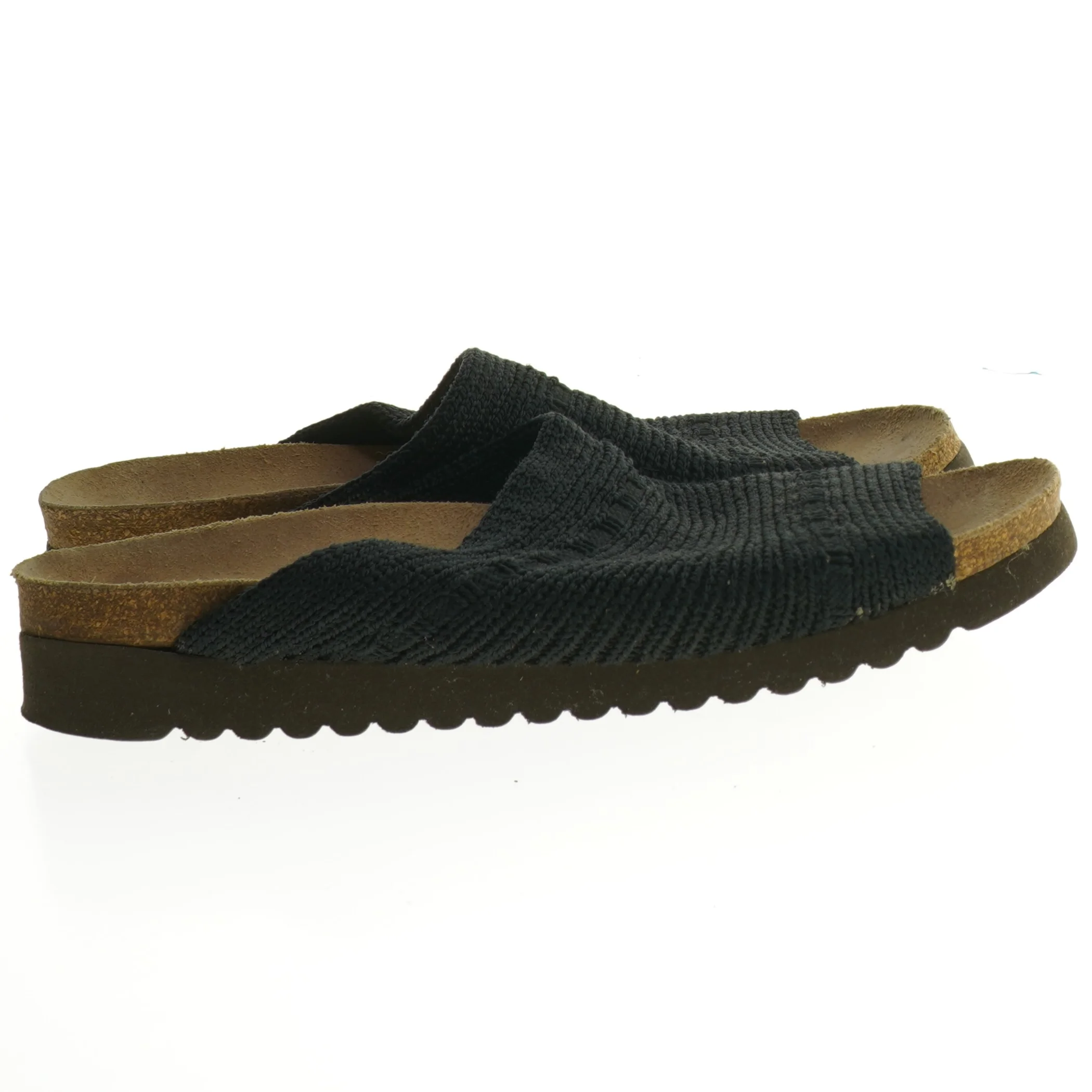 Sorte korksandaler Arcopedico