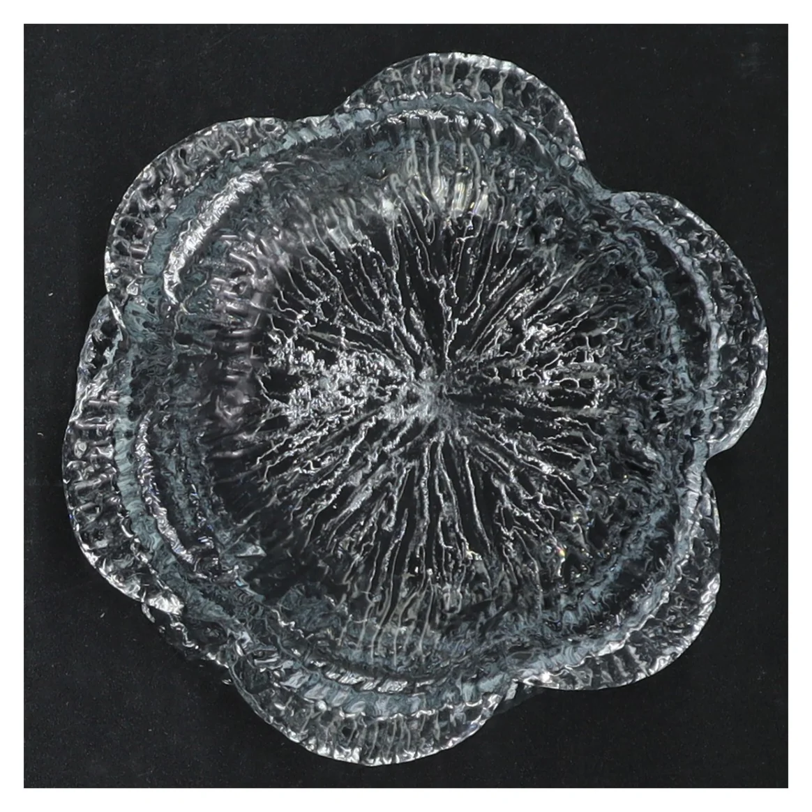 Glaskunst skål (str. Ø elve cm)