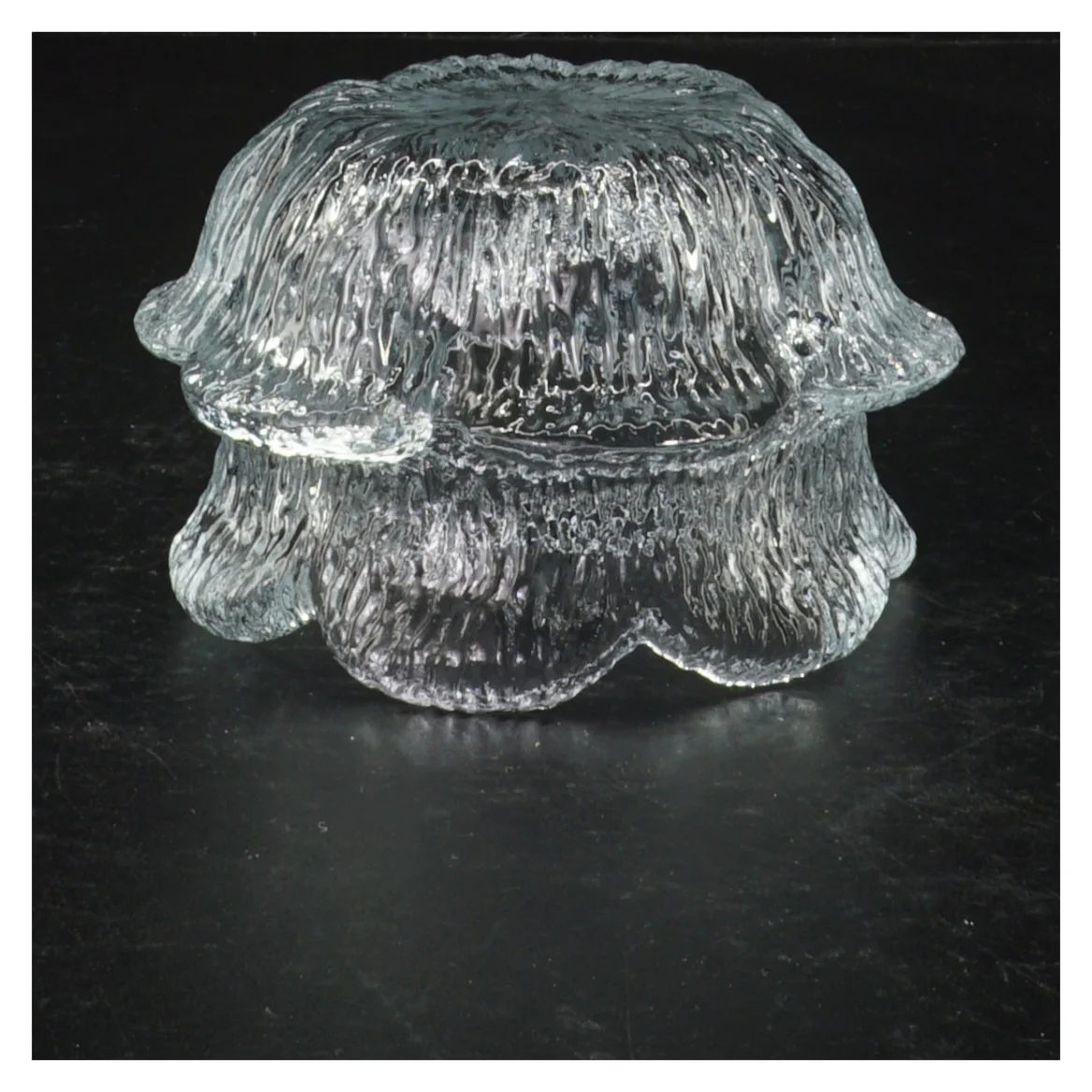 Glaskunst skål (str. Ø elve cm)