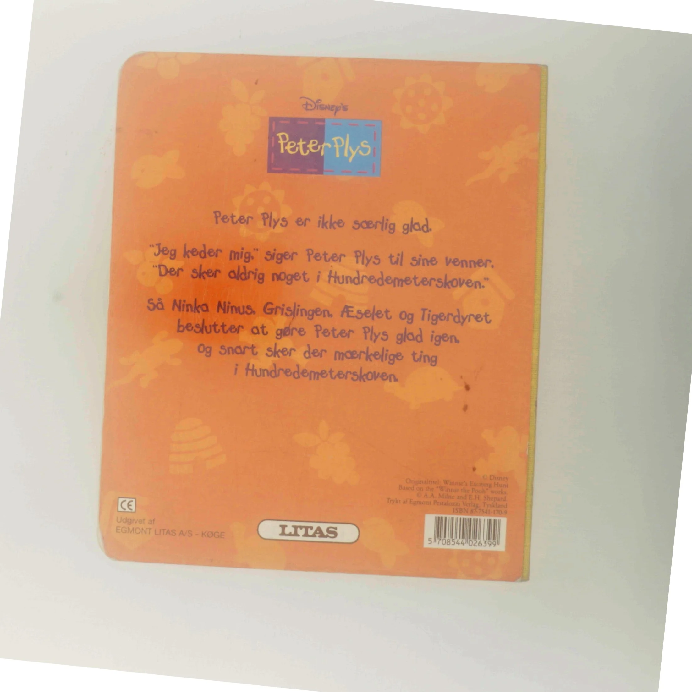 Peter Plys: Plys bliver i godt humør af A.A. Milne (Bog)