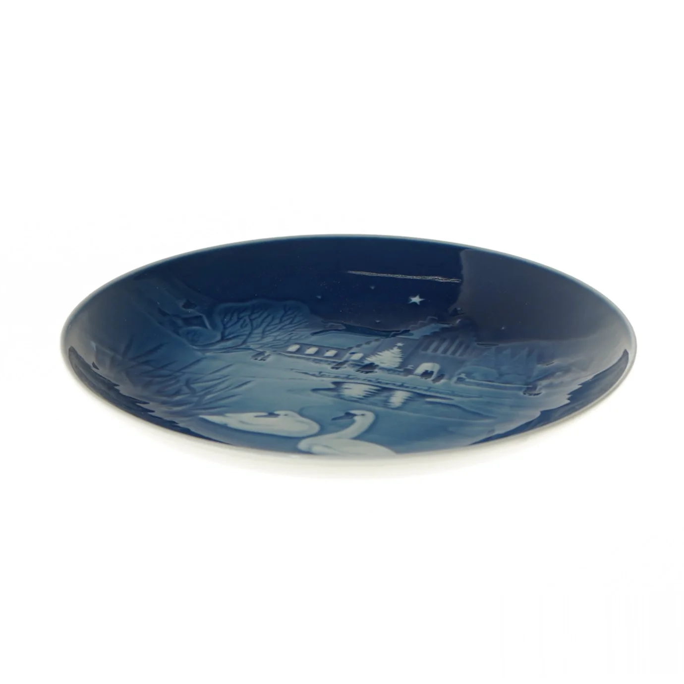 Bing & Grøndahl juleplatte 1974 fra Bing & Grøndahl (str. Ø 18,1 cm)