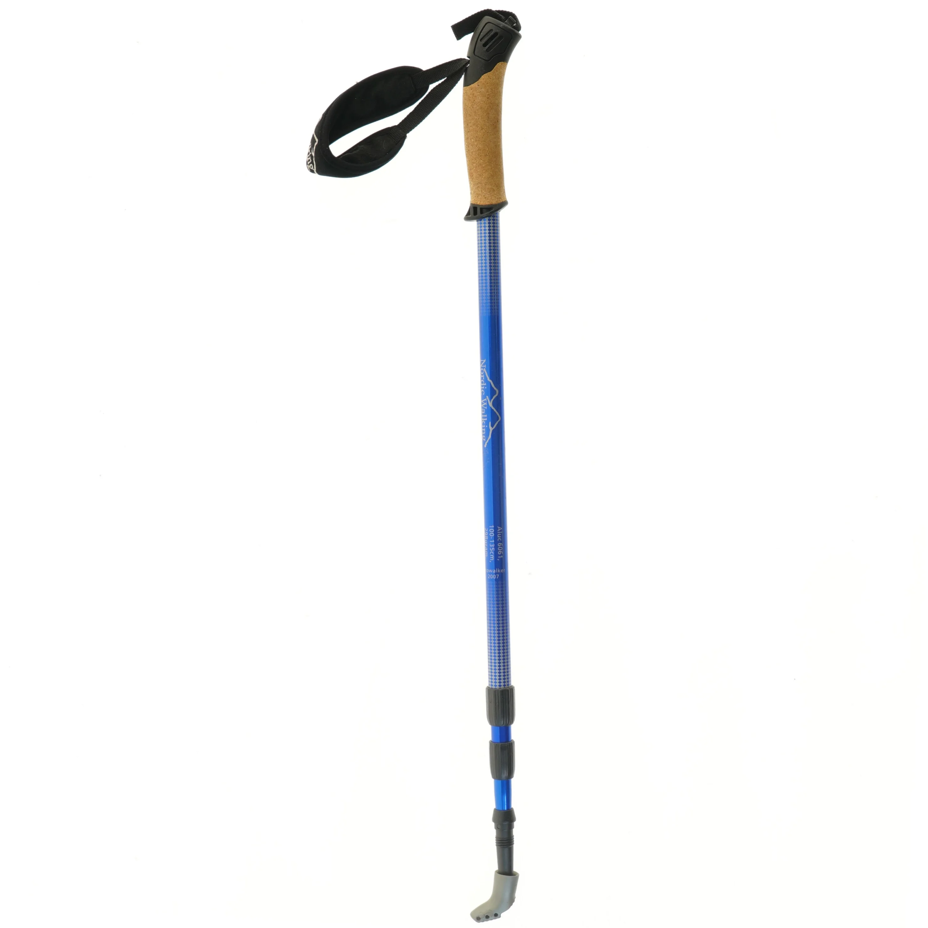 Teleskopisk vandrestav fra Nordic Walker (str. 100-135 cm)