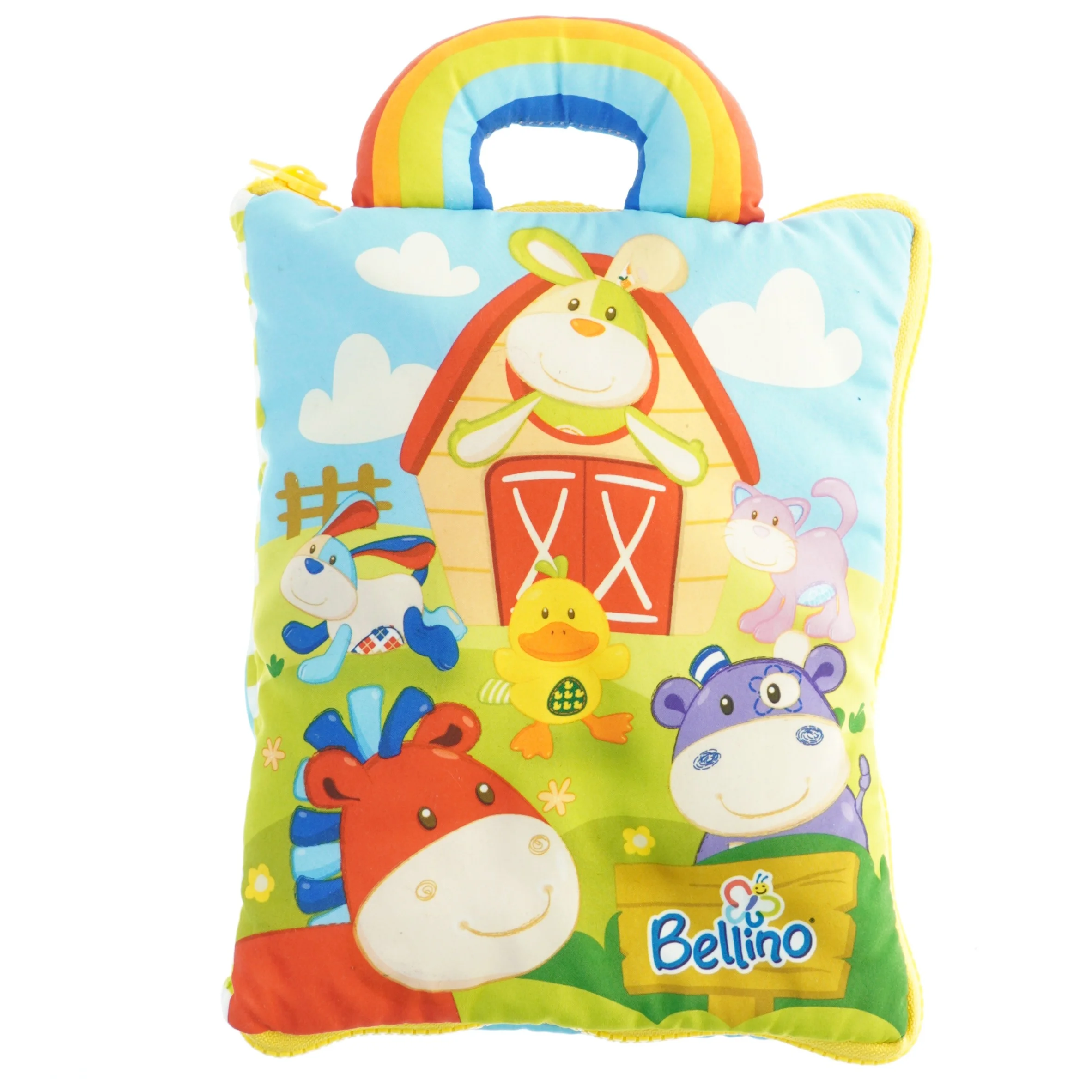 Stofbog til babyer fra Bellino (str. 27x18 cm)