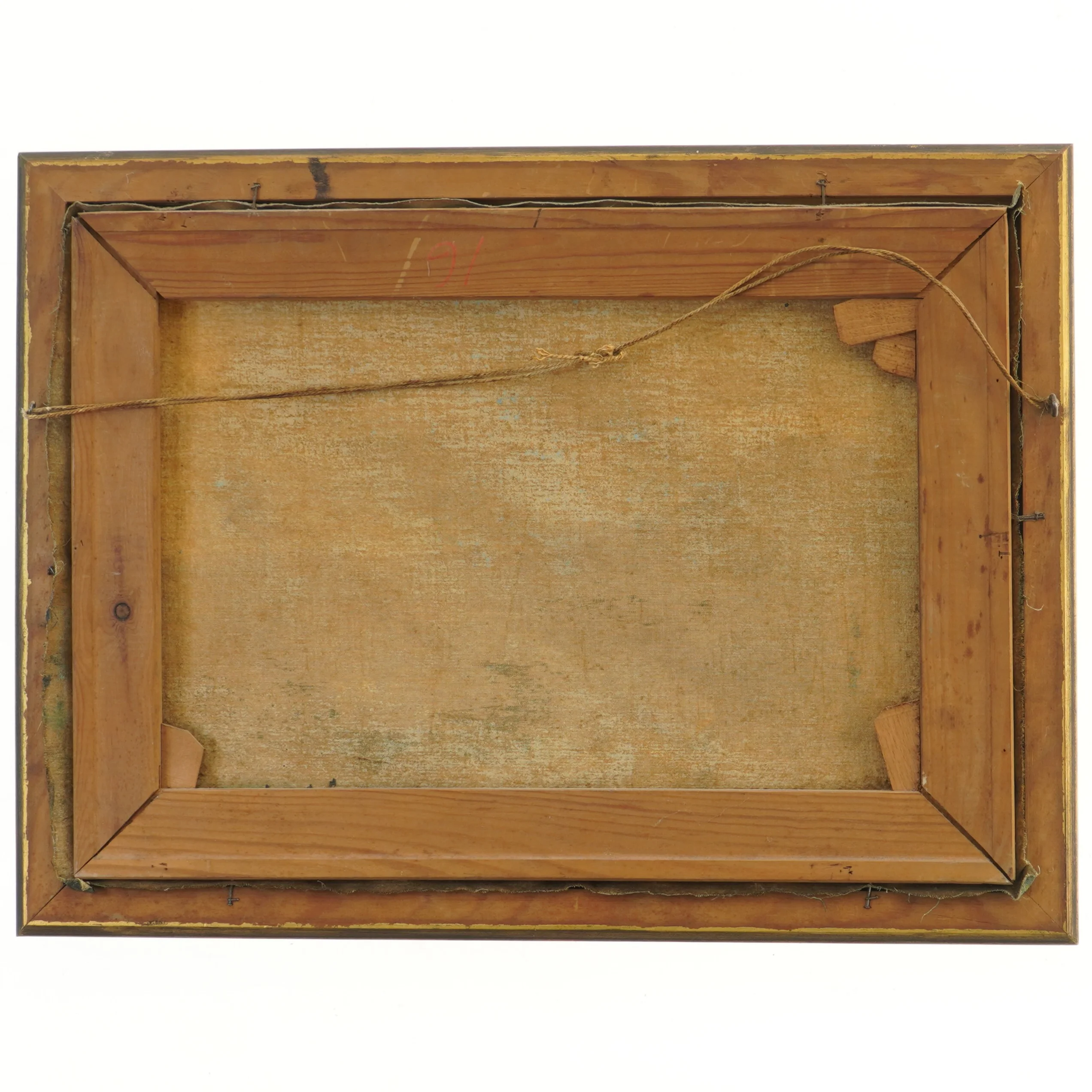 Maleri med ramme (str. 51,5x38,5 cm)