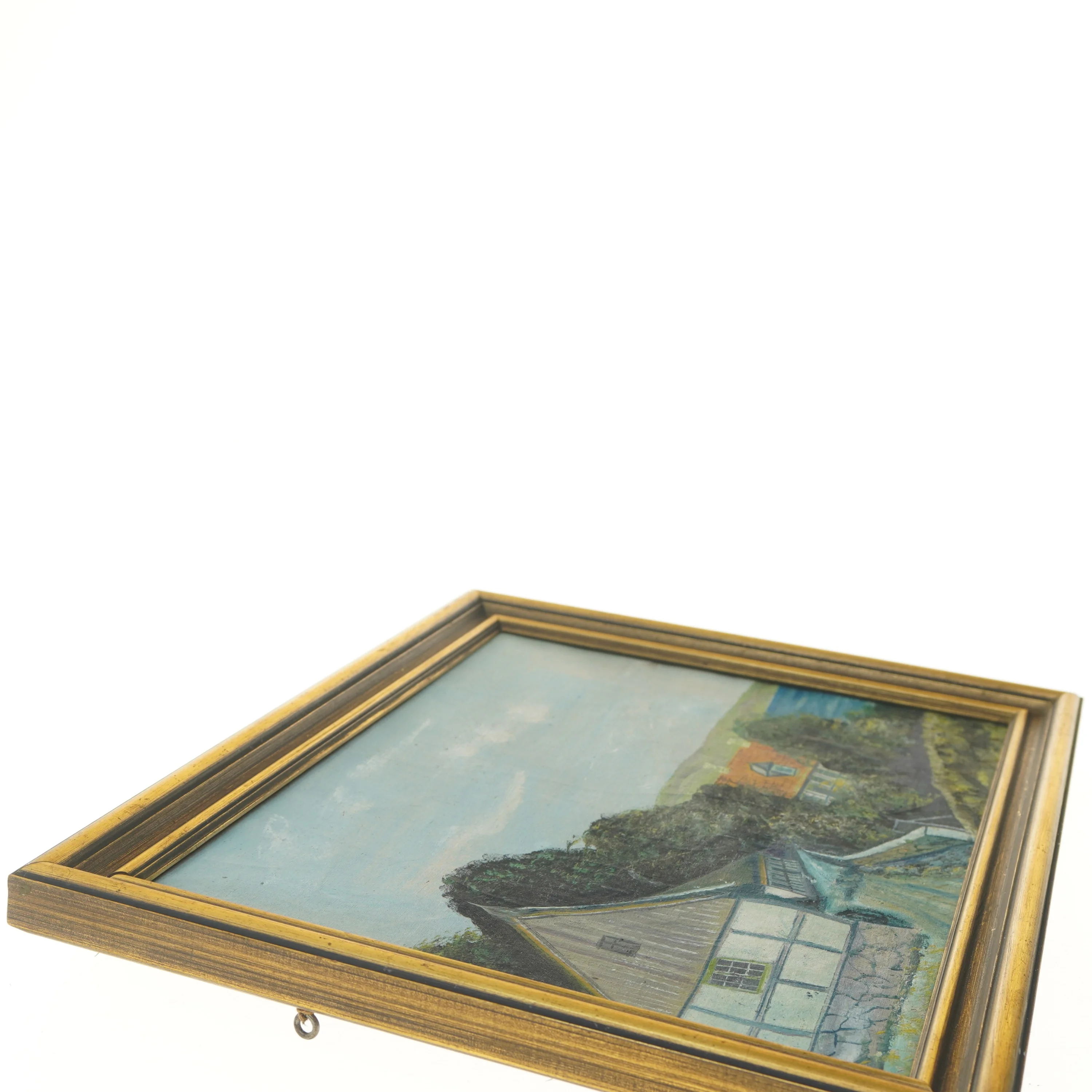 Maleri med ramme (str. 51,5x38,5 cm)