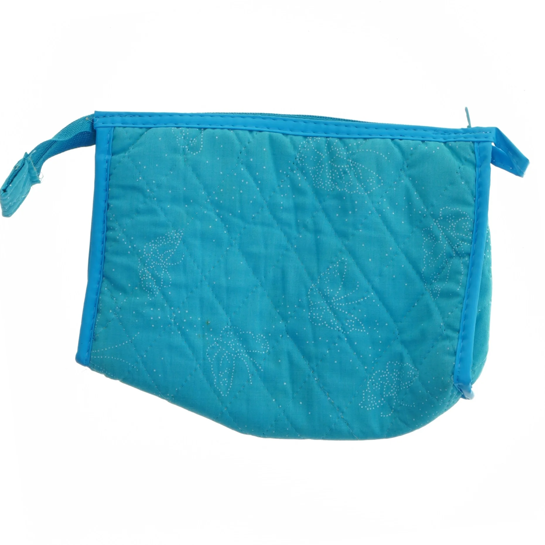 Blå kosmetik taske (str. 18x14,5 cm)