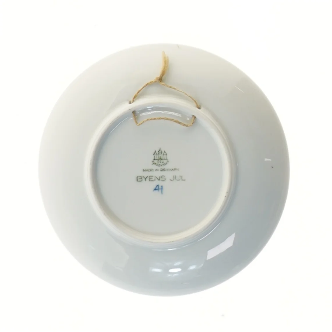 Juleplatte, Bing & Grøndahl 1956 fra Bing & Grøndahl (str. Ø 18,3 cm)