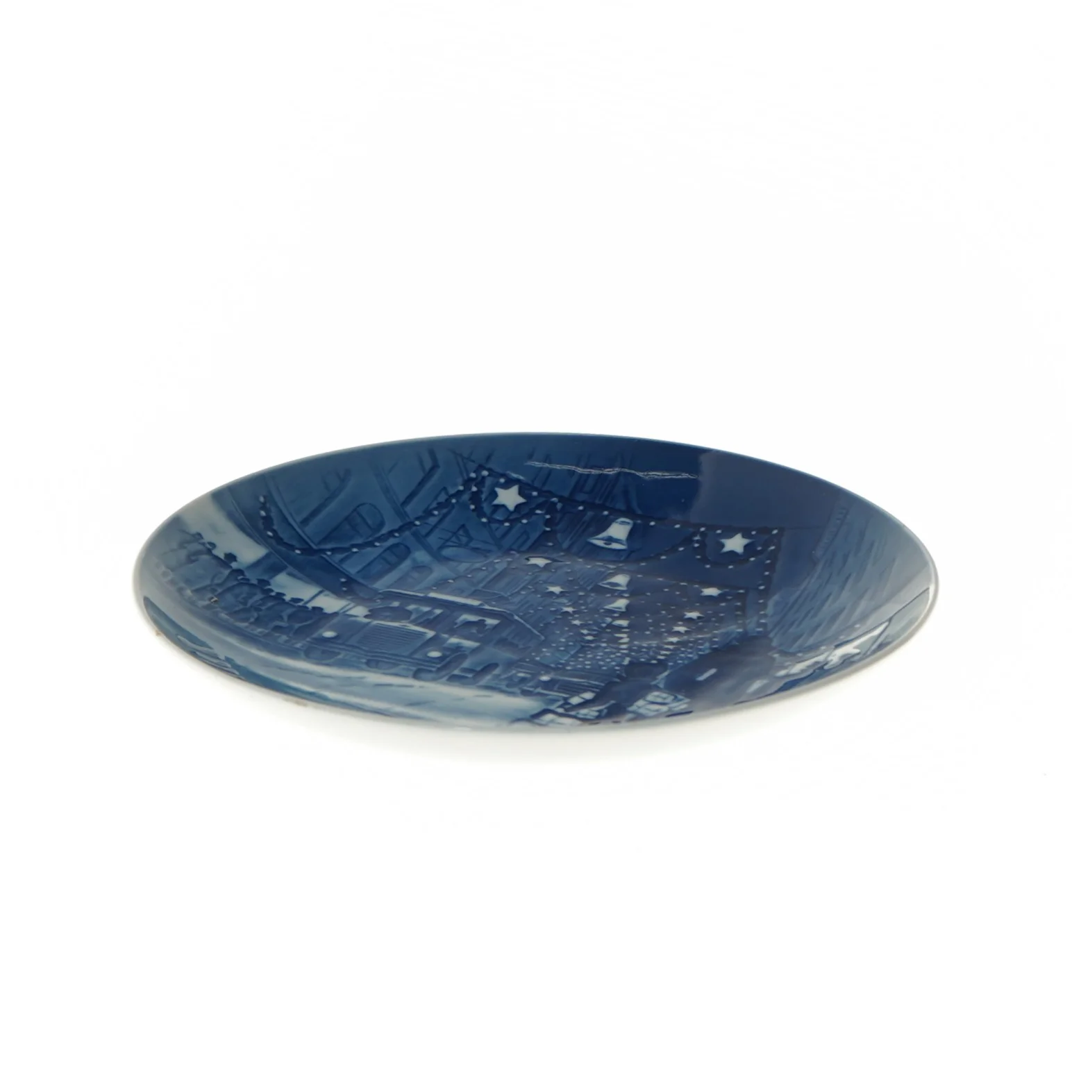 Juleplatte, Bing & Grøndahl 1956 fra Bing & Grøndahl (str. Ø 18,3 cm)