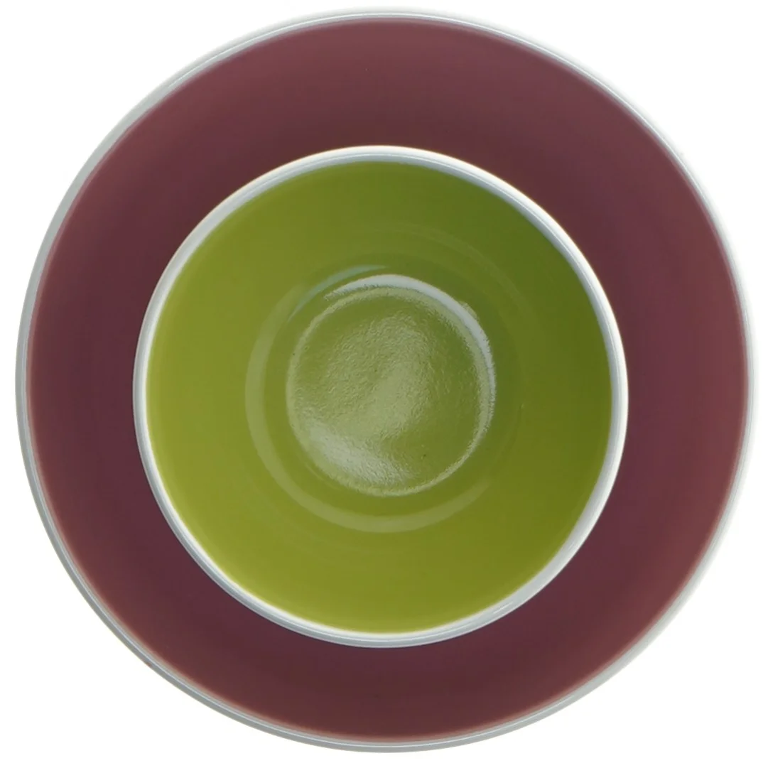 Keramikskål og tallerken