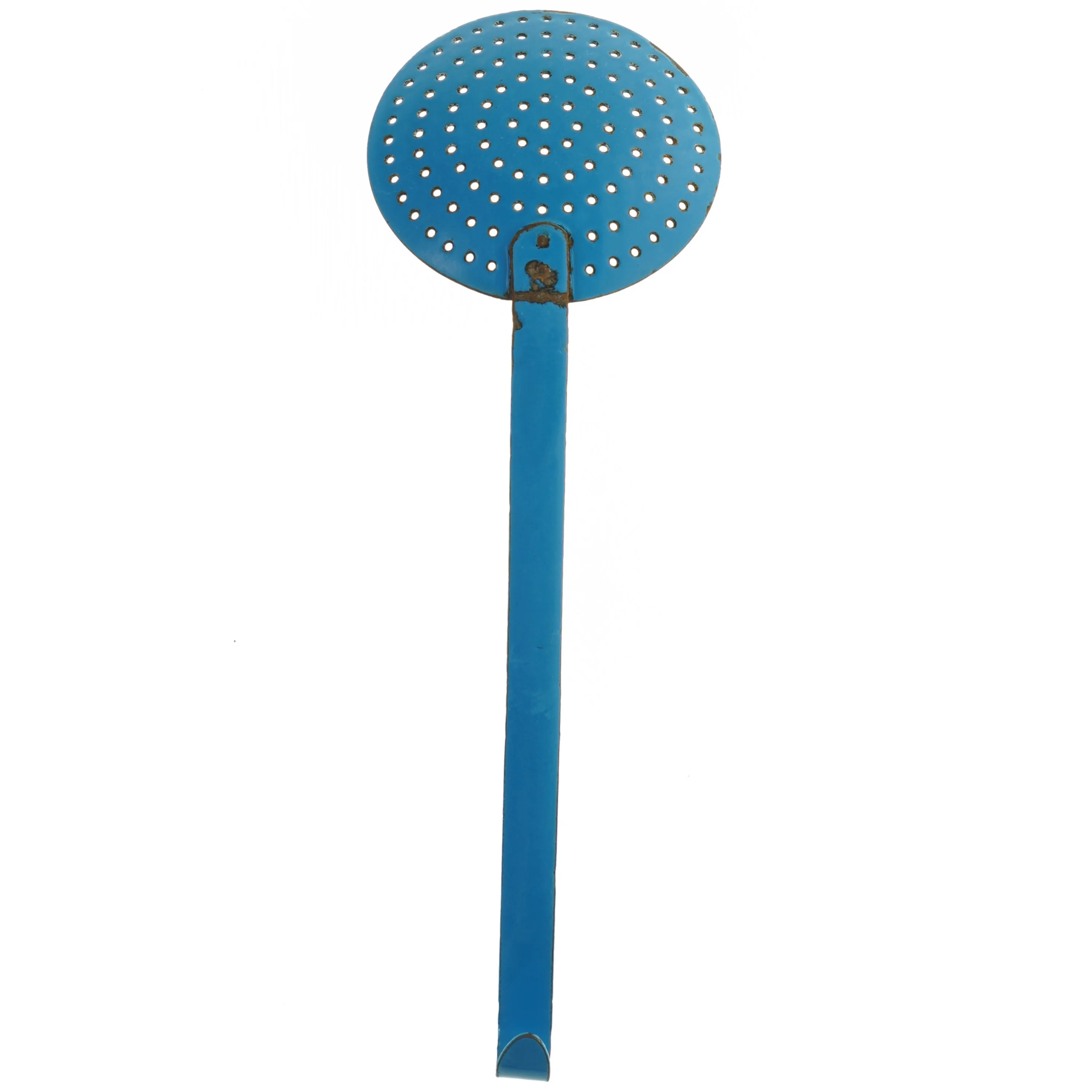 Blå emajle hulske (str. Længde af håndtag. 28 cm. ø. 12,5 cm)