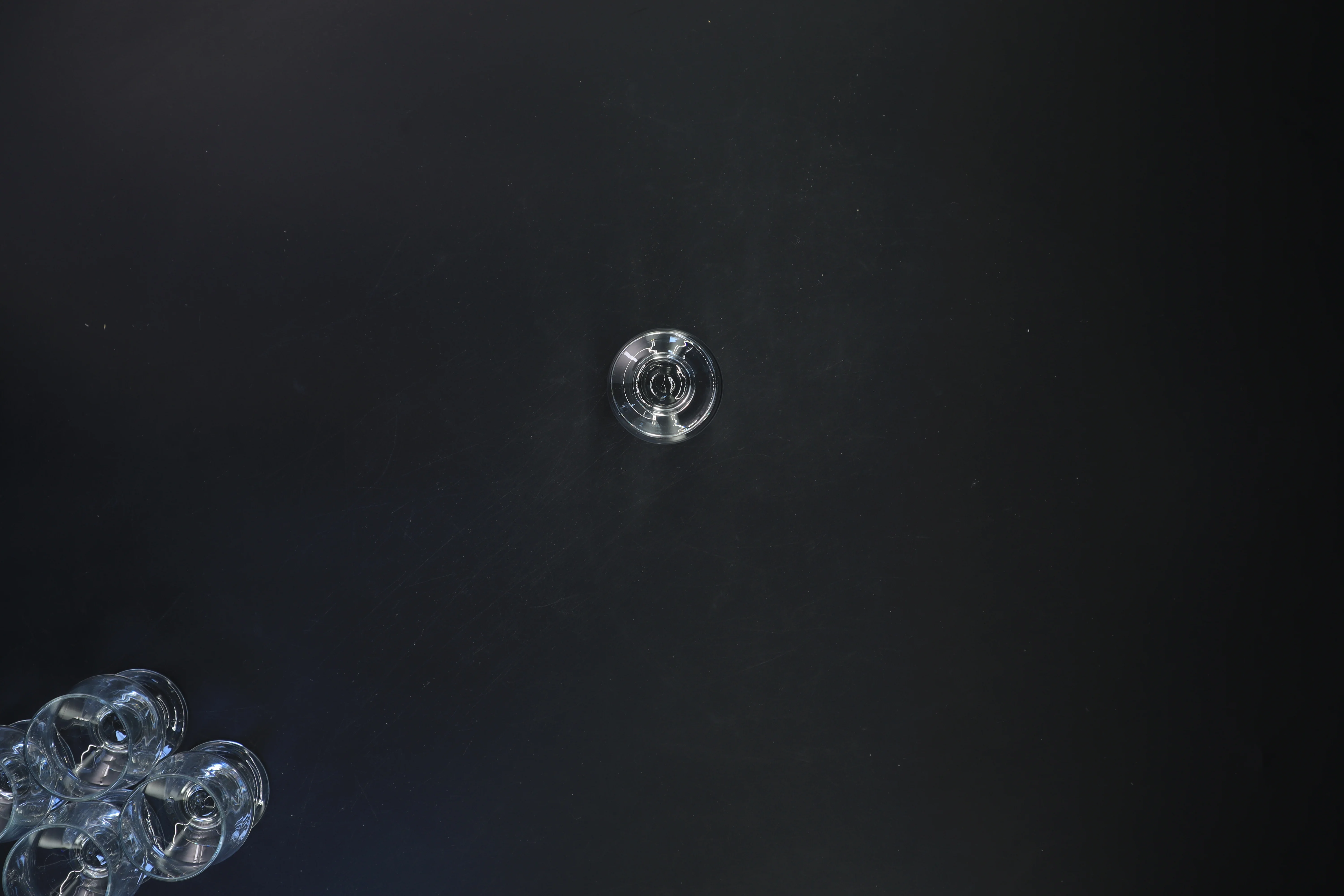 Sæt med 5 glas (str. Ø 4,5x9 cm)