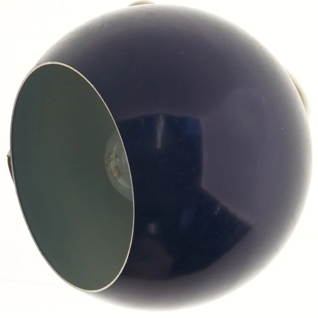 Blå pendellampe (str. Ø 19 cm)