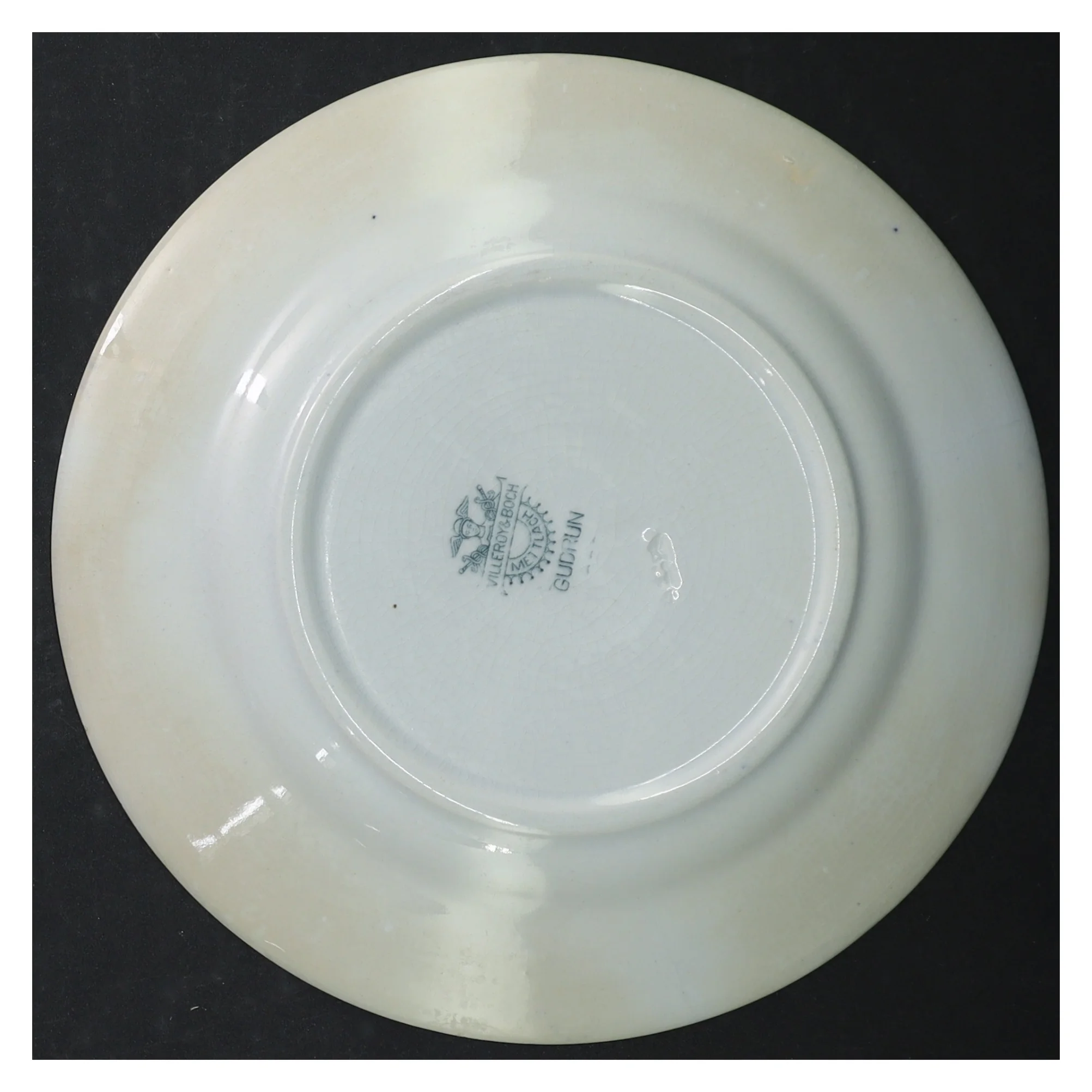 Porcelænstallerken med blomstermønster fra Villeroy & Boch (str. Ø. 22 cm)