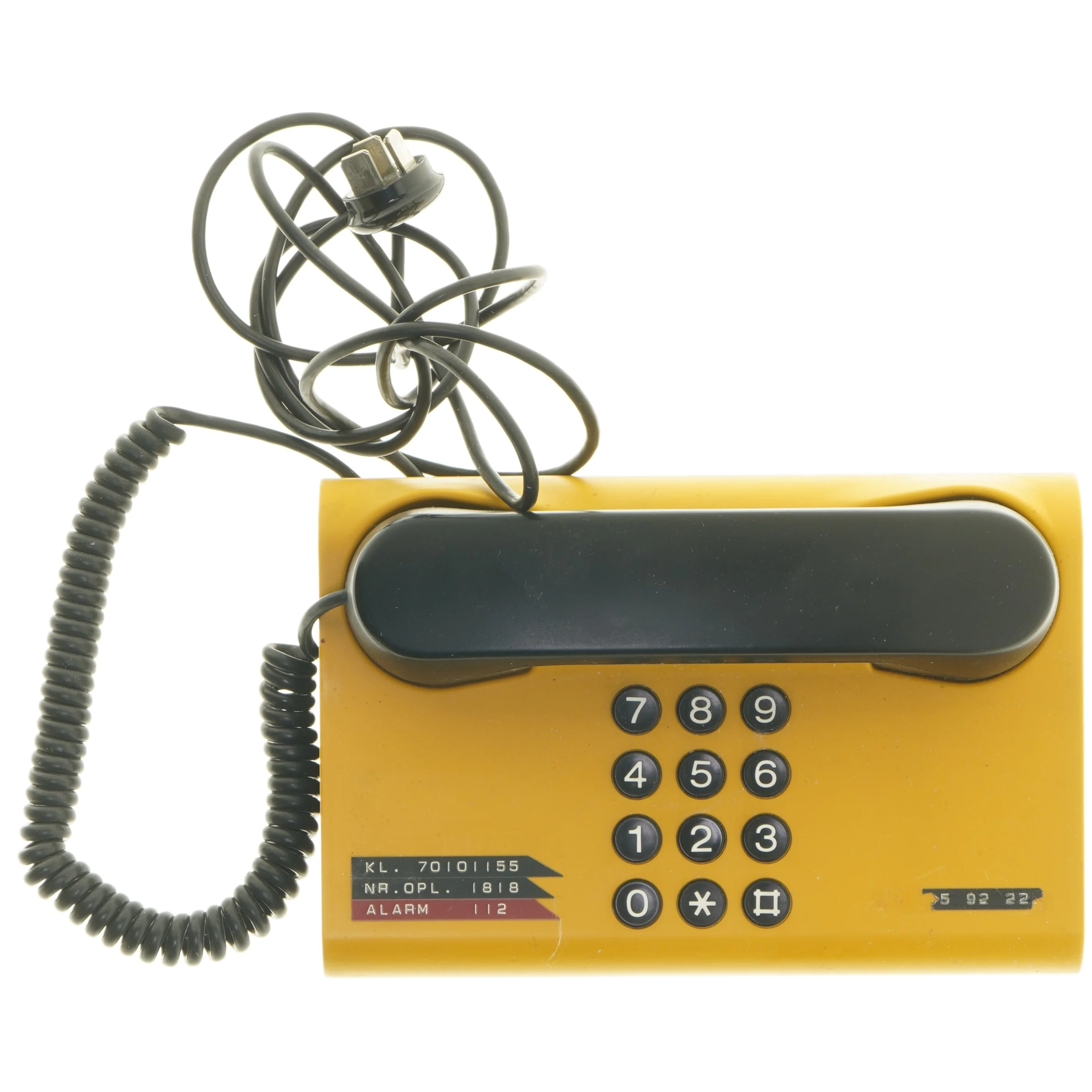 Retro telefon fra Gnt Automatic (str. 22,5x15 cm)