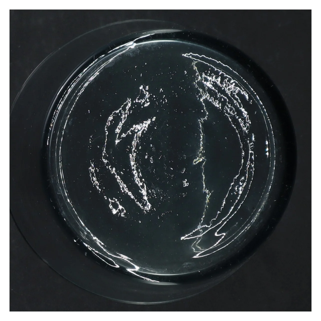 Glasvase (str. H. 10 cm ø. 13 cm)