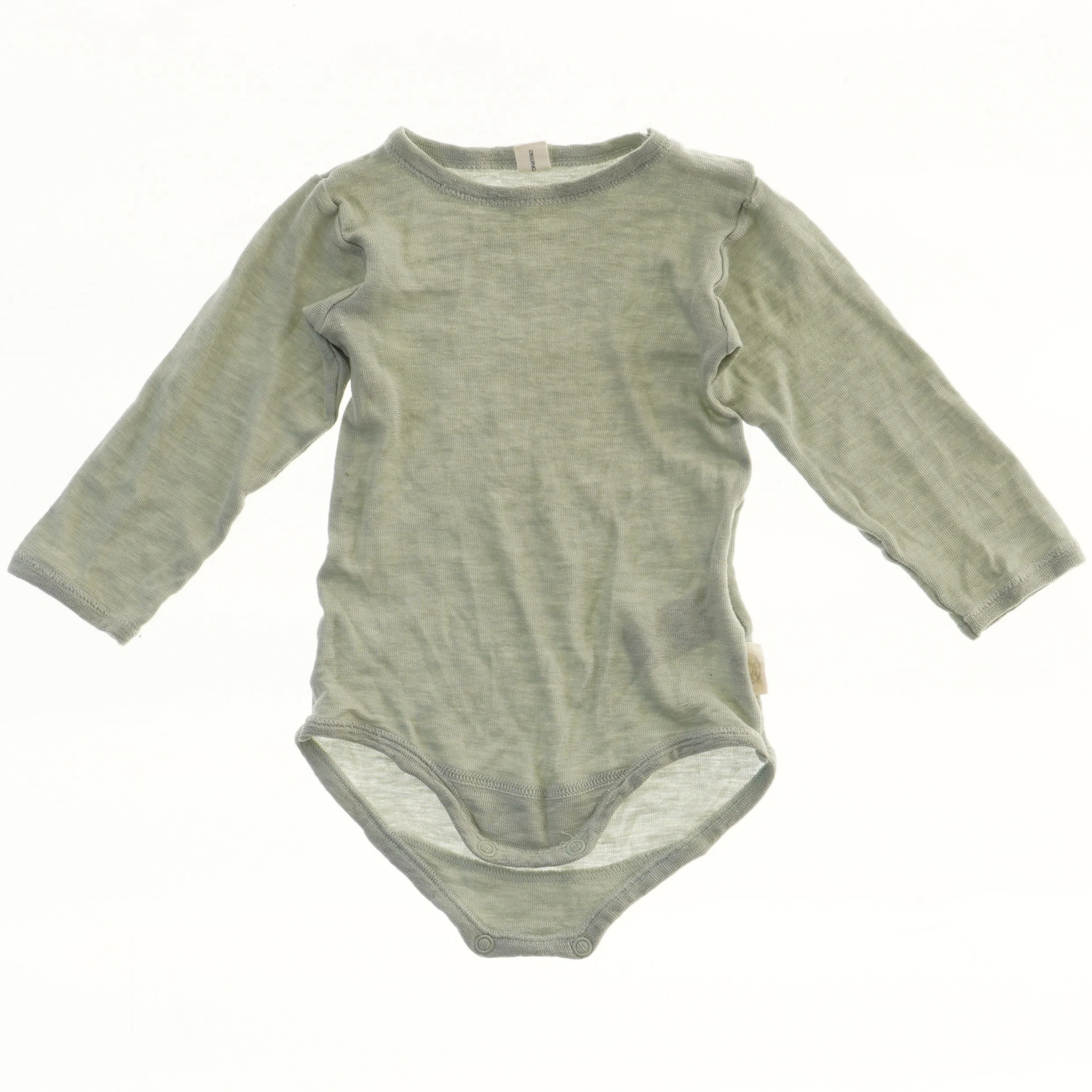 Uld. Langærmet bodystocking fra Dilling (str. 74)