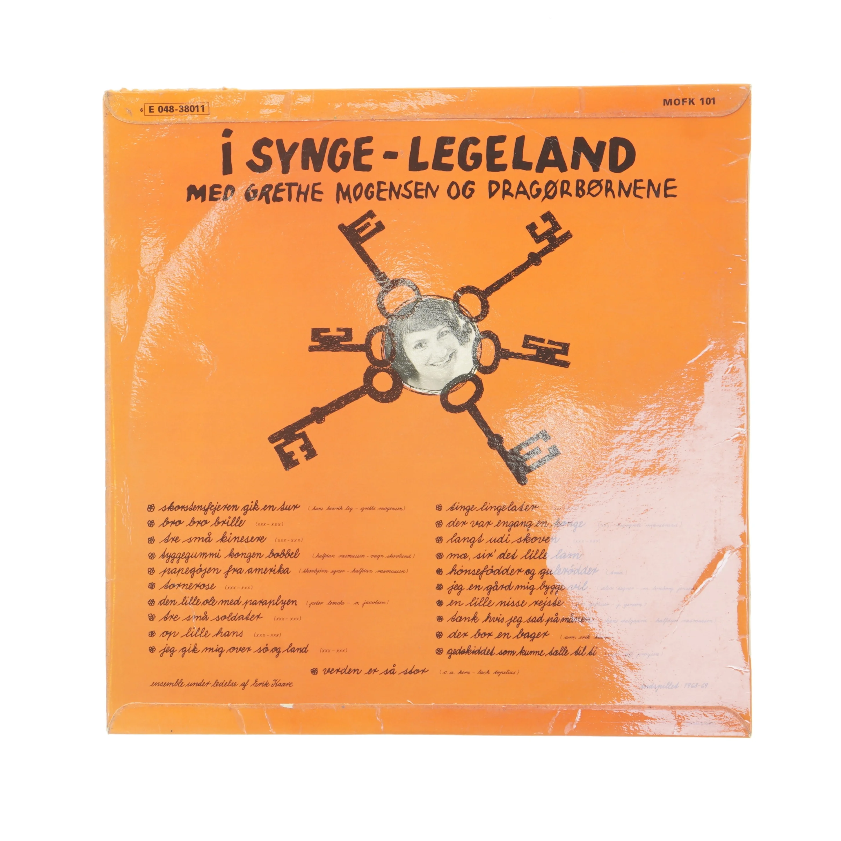 I Synger-Legeland vinylplade fra Odeon