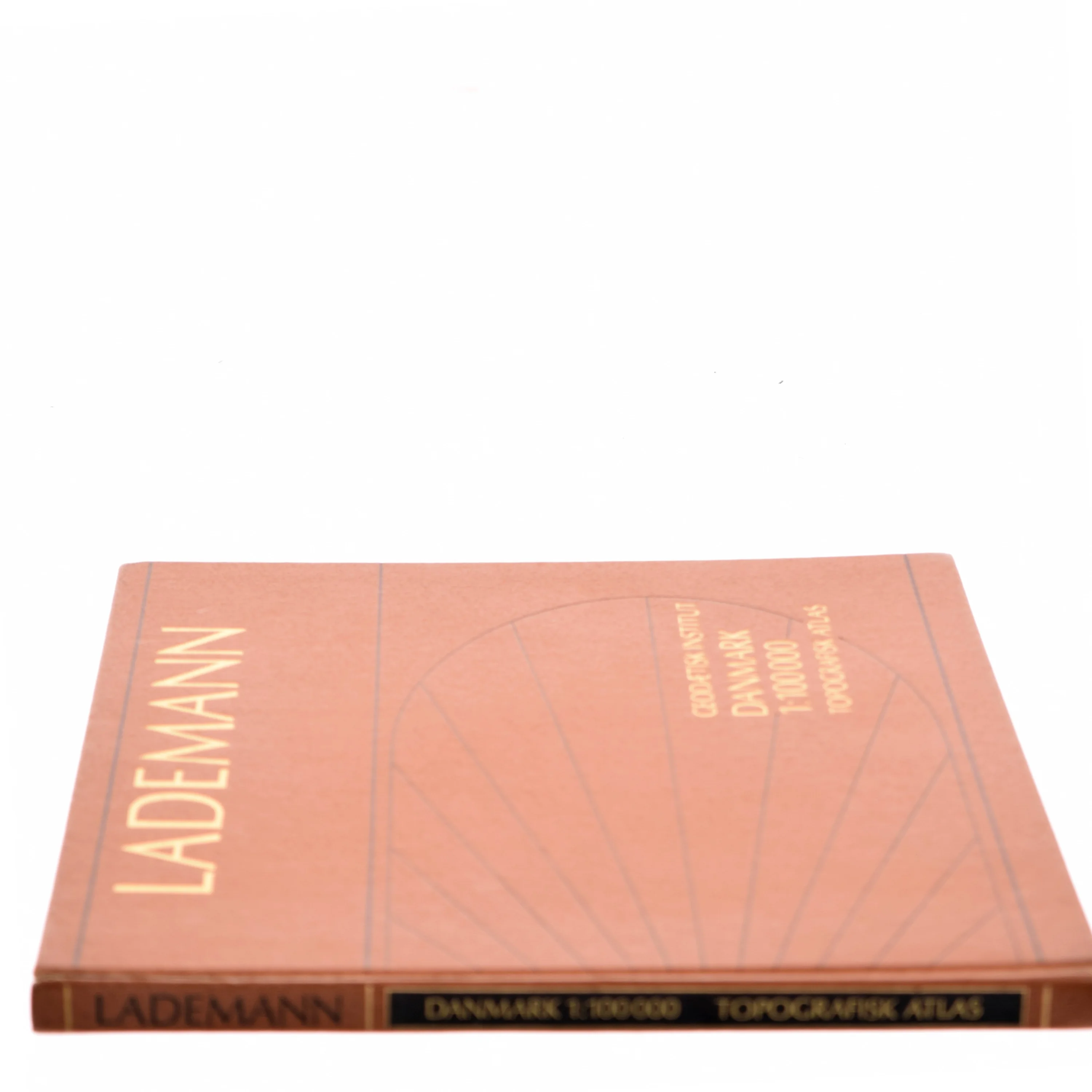 Geodætisk Institut Danmark 1:100 000 Topografisk Atlas af Lademann (Bog)