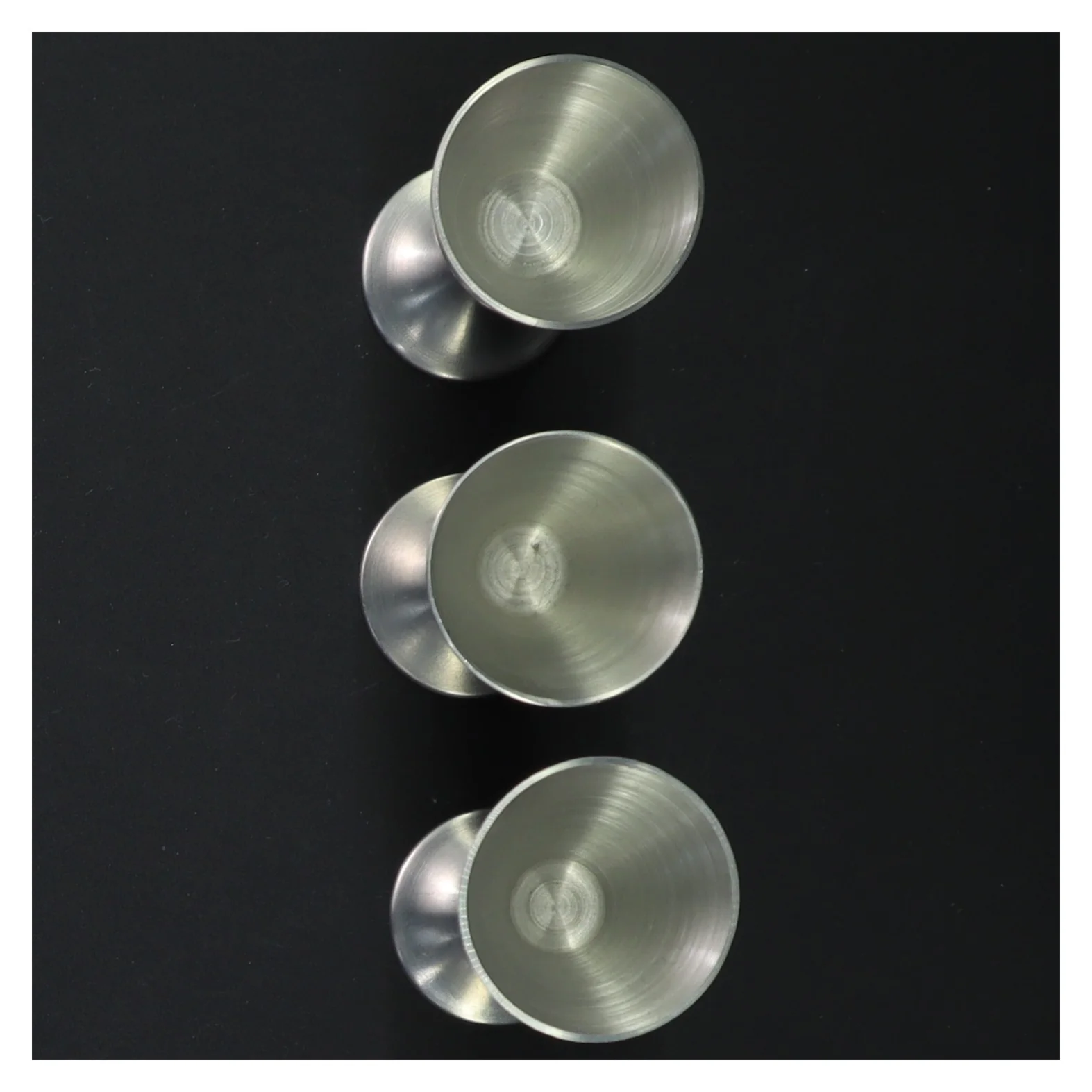 3 vintage snapseglas fra Carl Christensen (str. 9 cm. 3 styk)