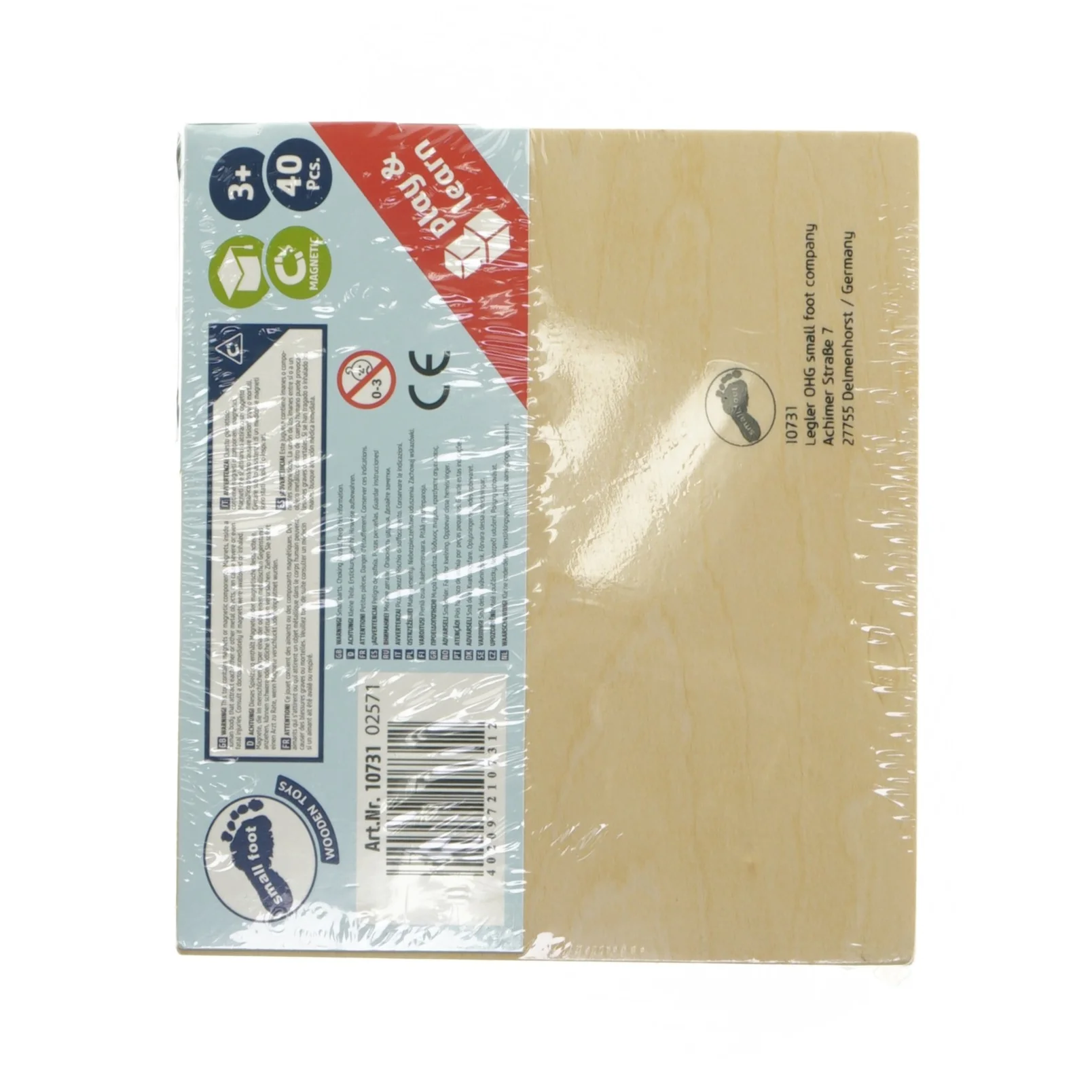 Farverige magnetiske tal