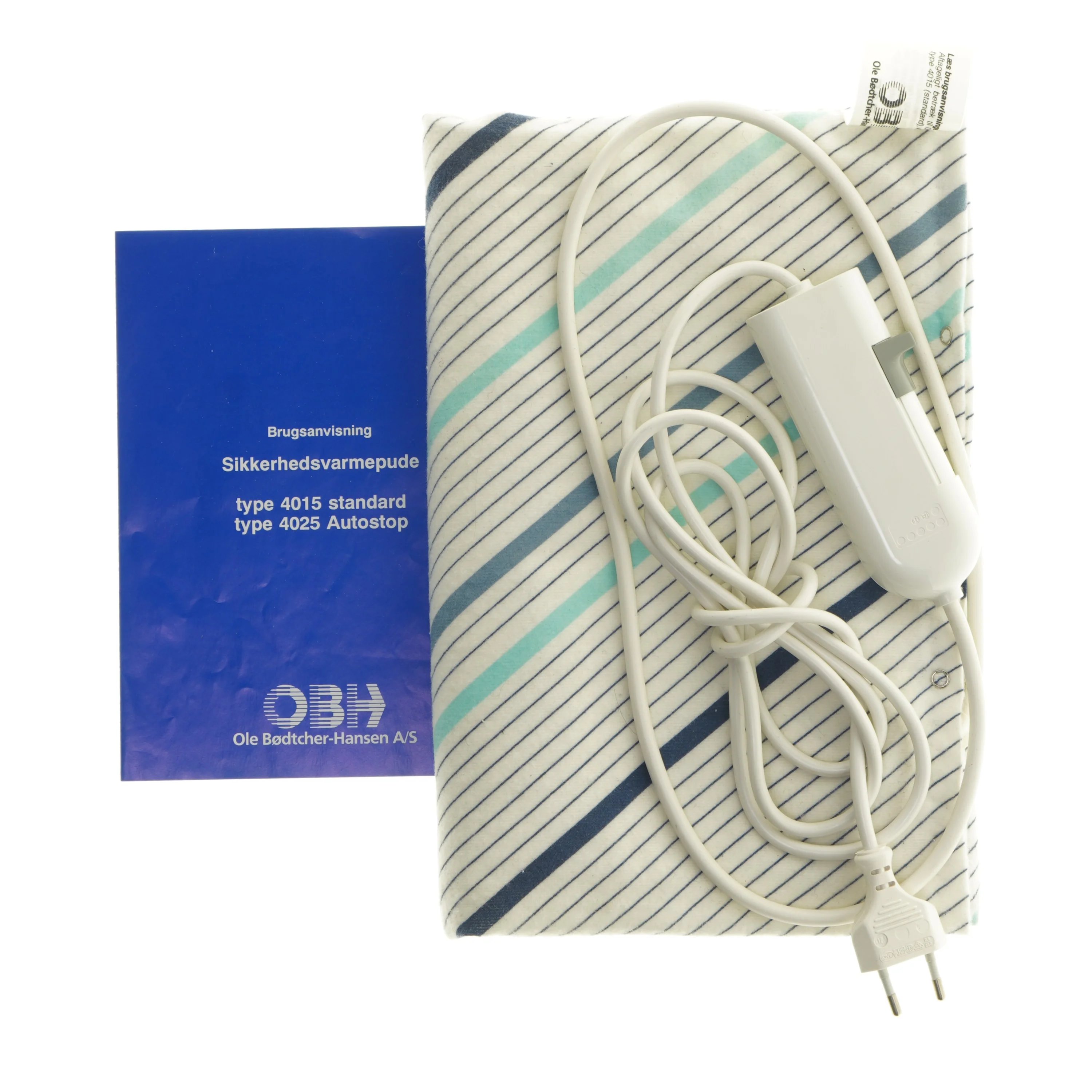 Sikkerhedsvarmepude med autostop fra OBH (str. 42x31 cm)