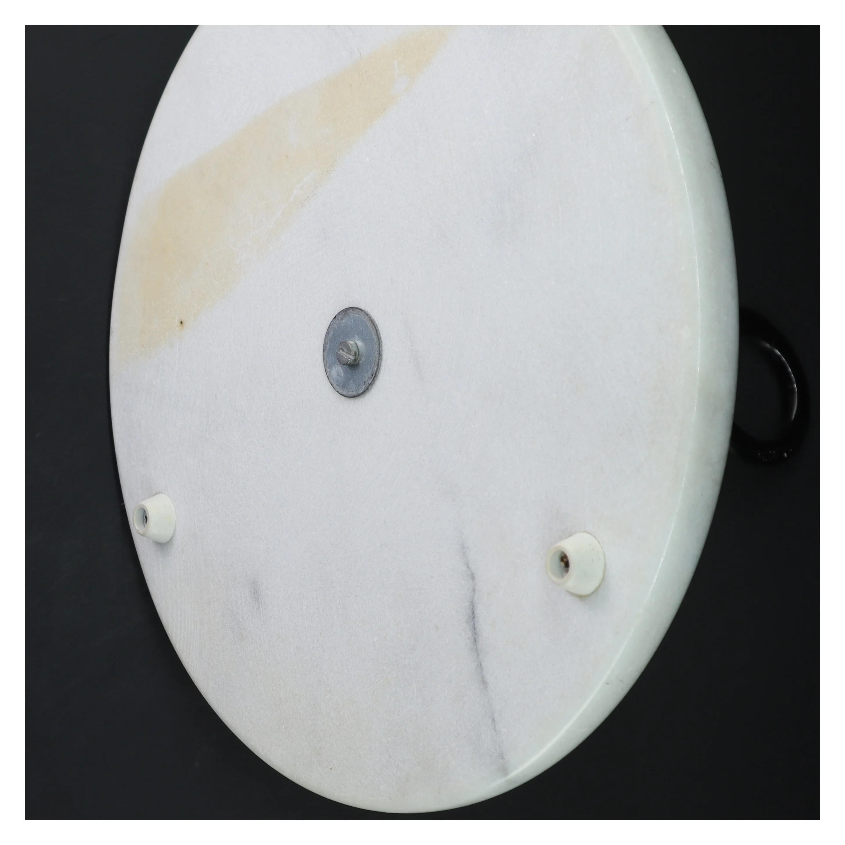 Marmor ostefad (str. Ø 31x24 cm)