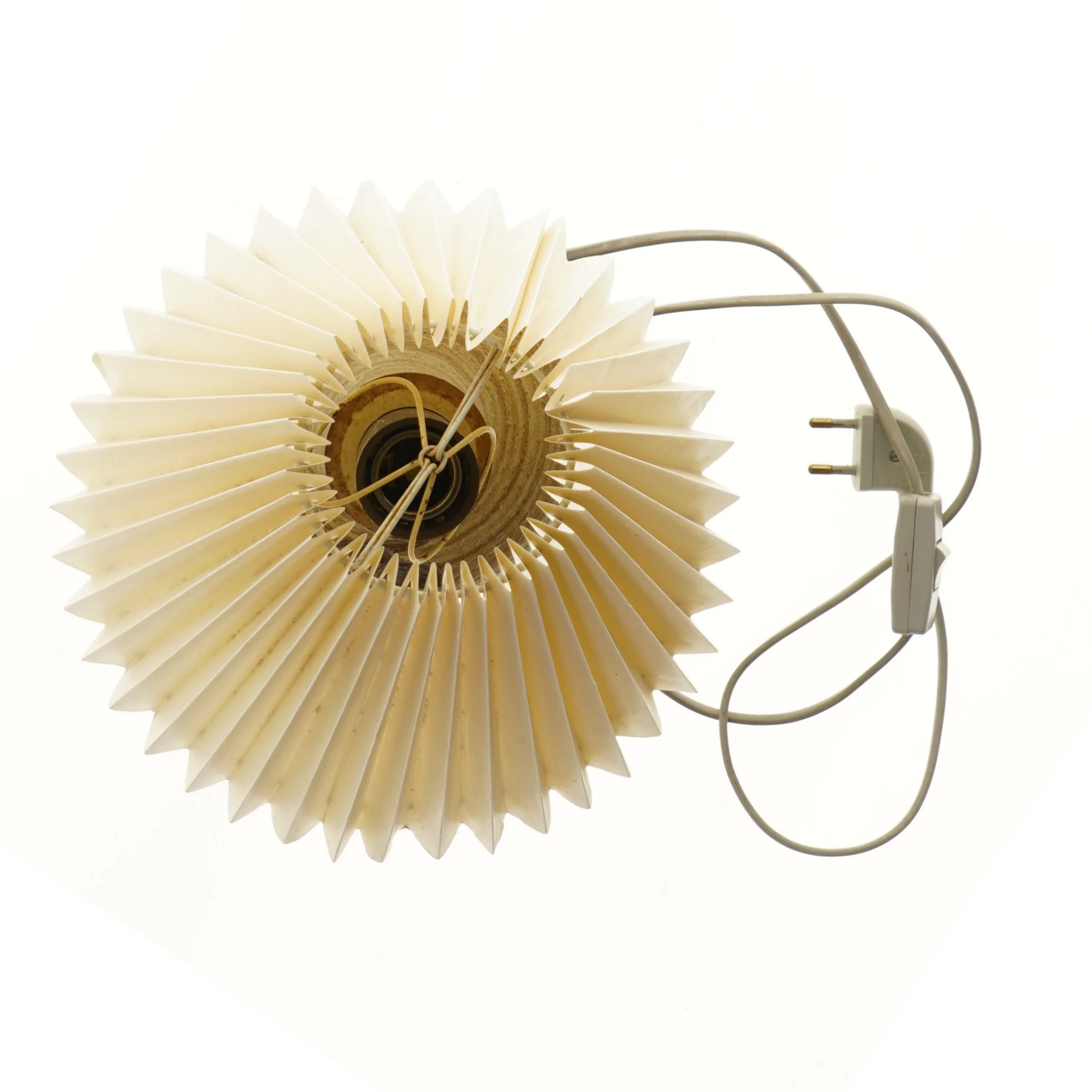 Bordlampe med keramisk fod (str. 27 cm)