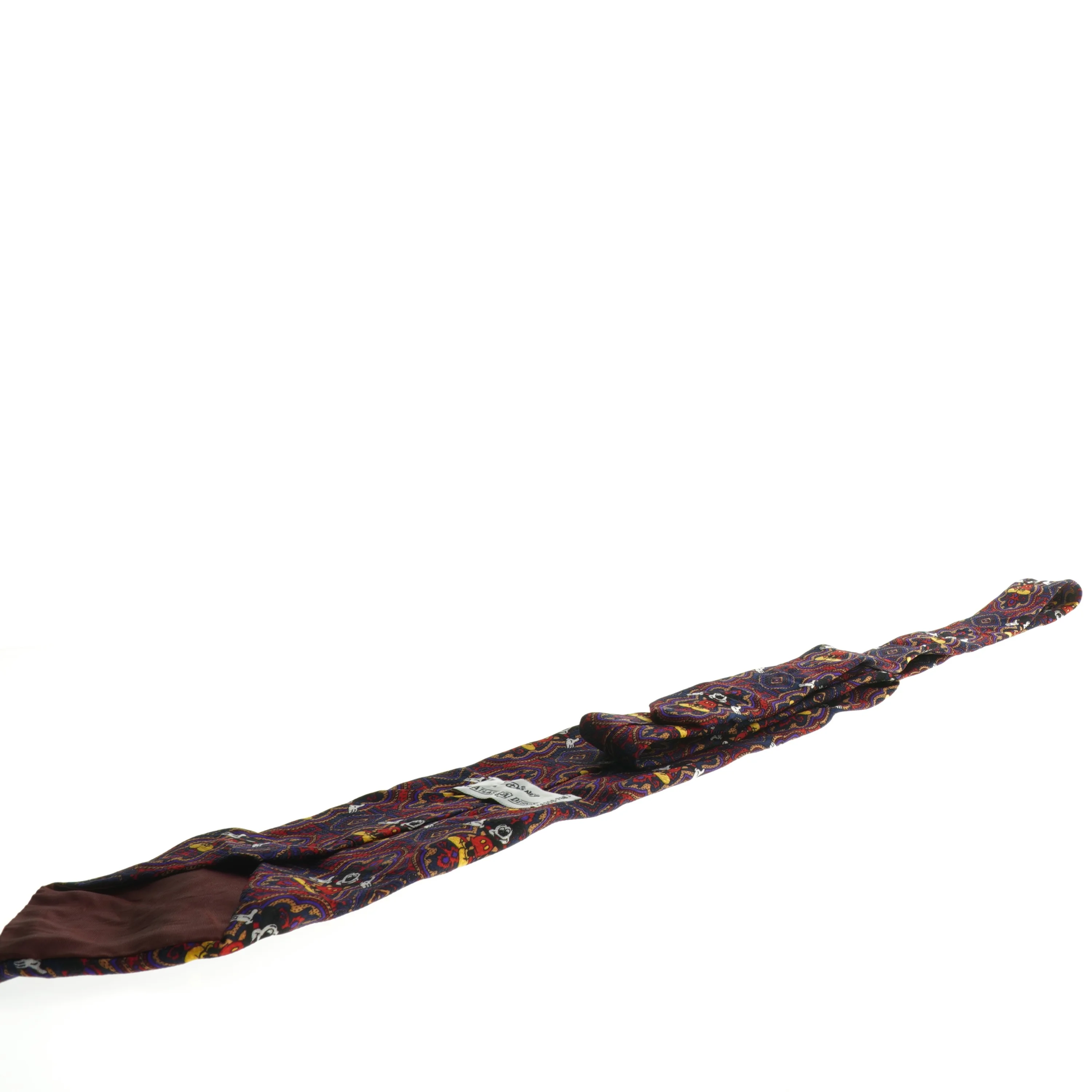 Mønstret slips (str. 145 cm)