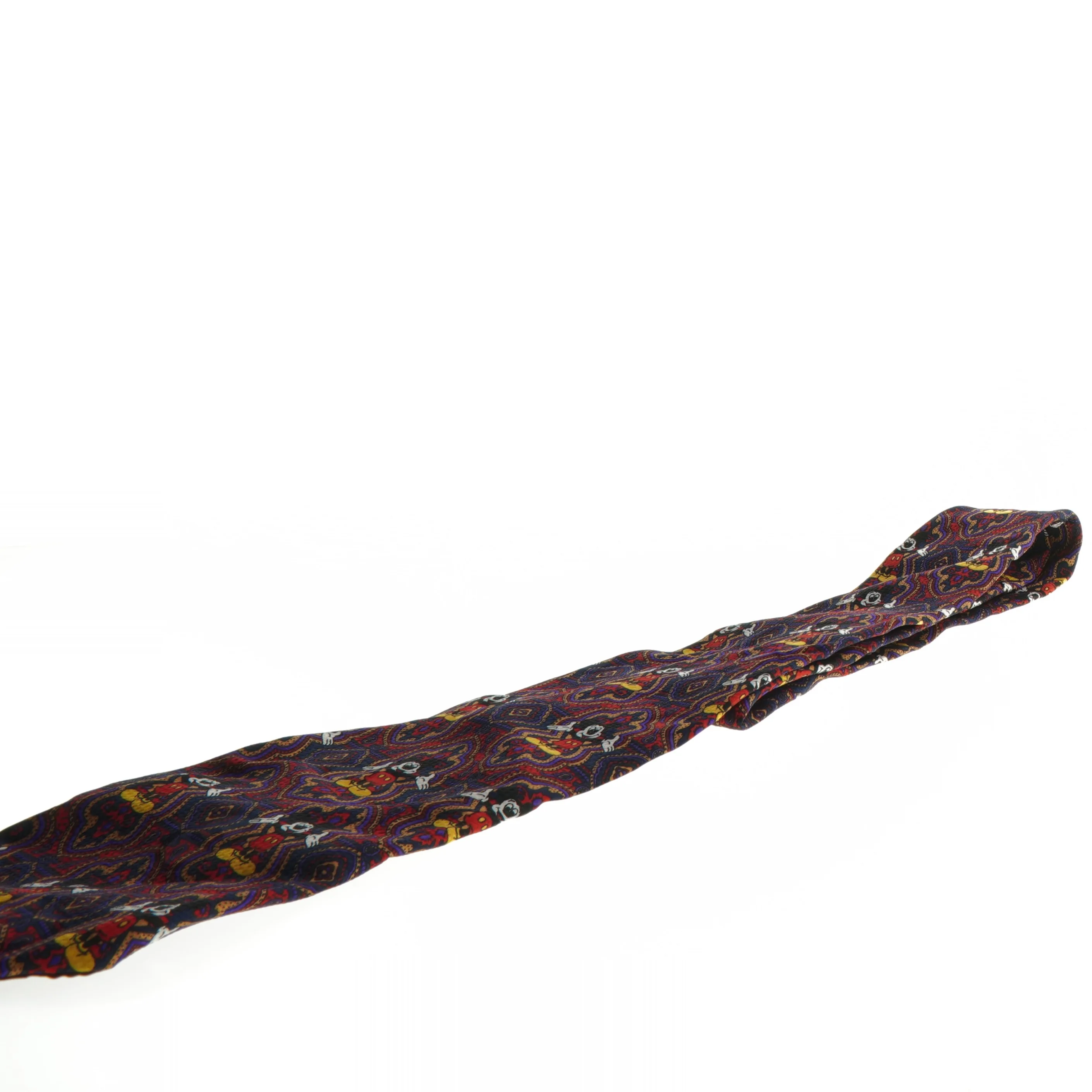 Mønstret slips (str. 145 cm)