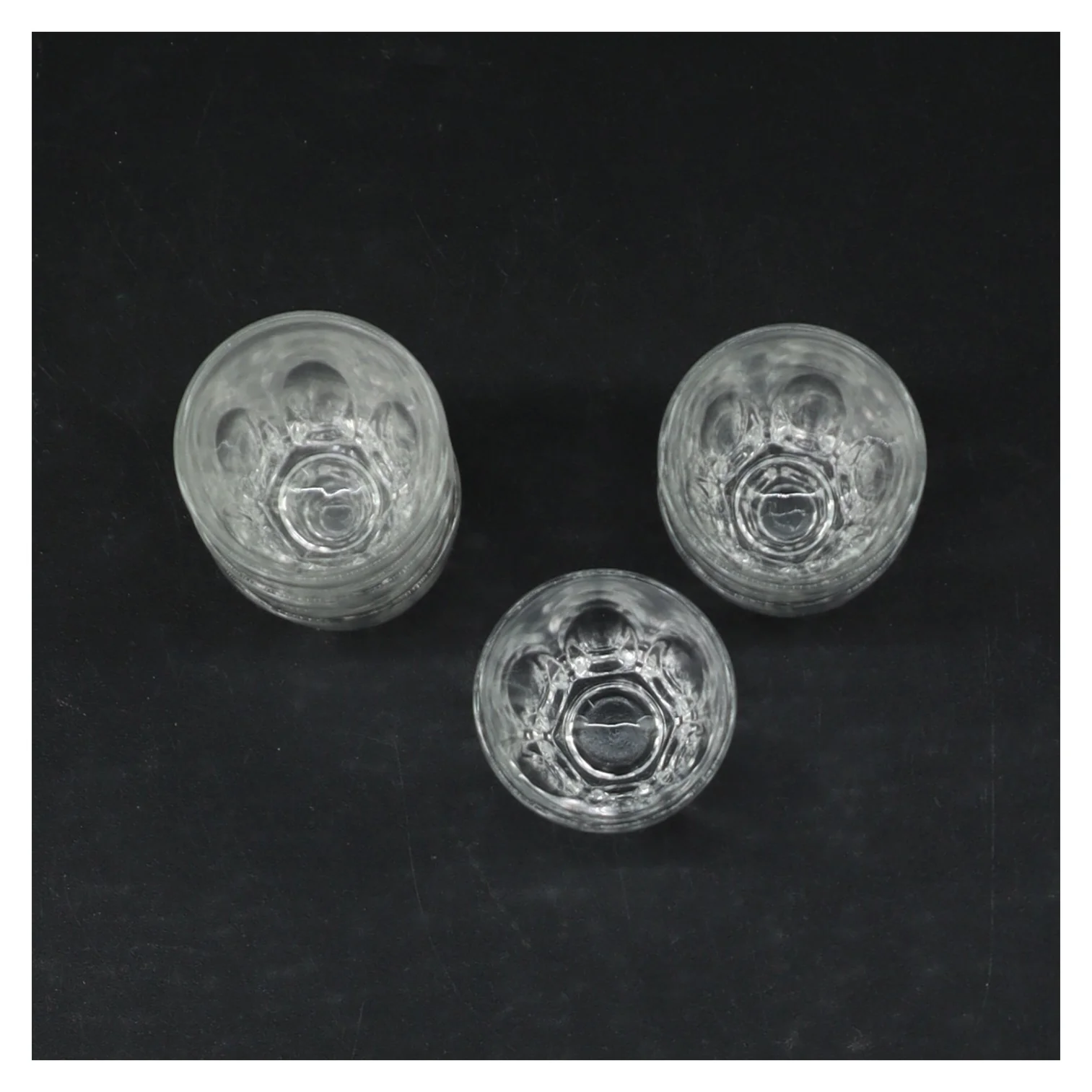 Snapseglas (str. 6 styk. ø 4 cm. længde, 5 cm)