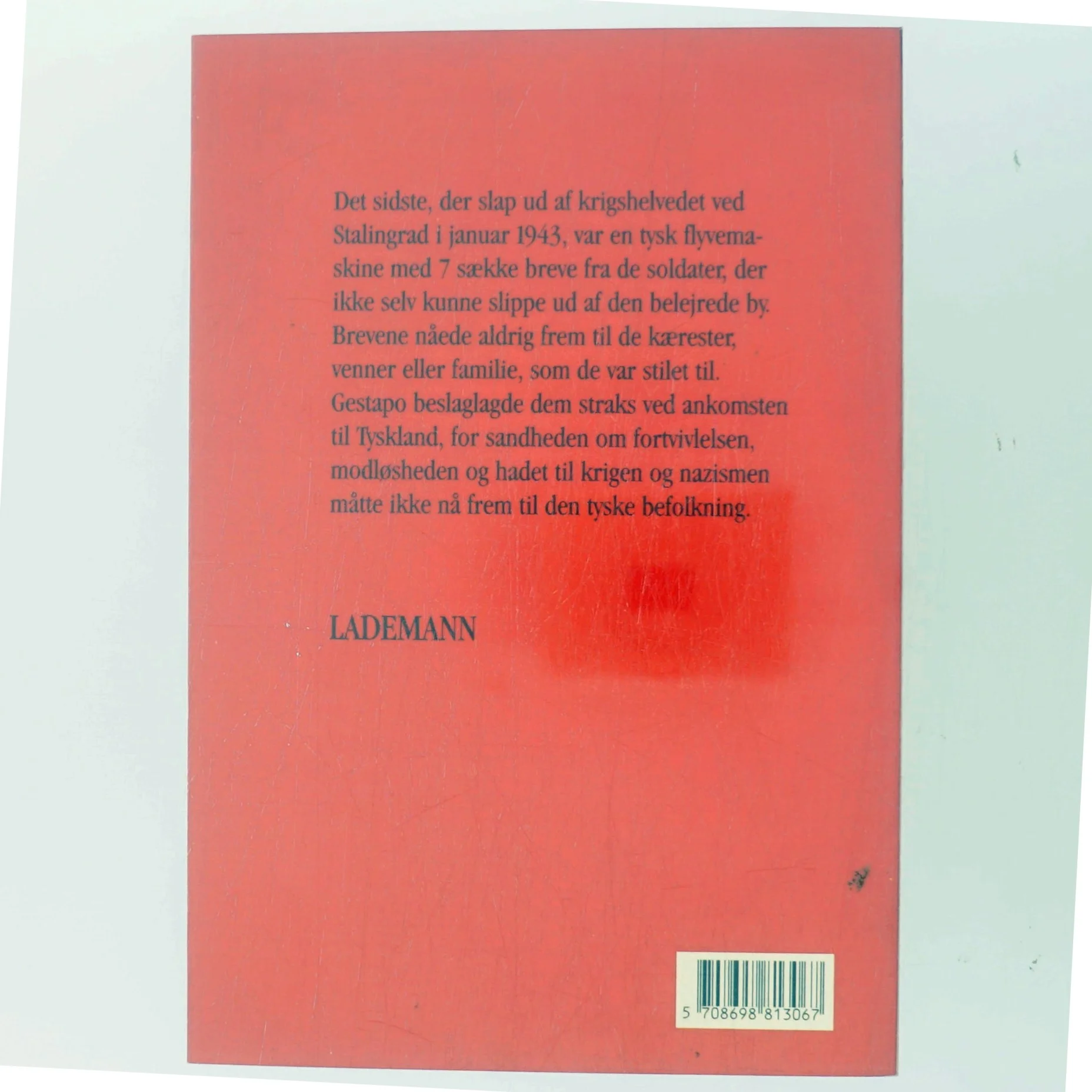 Sidste breve fra Stalingrad af Karl Christian Lammers (Bog)