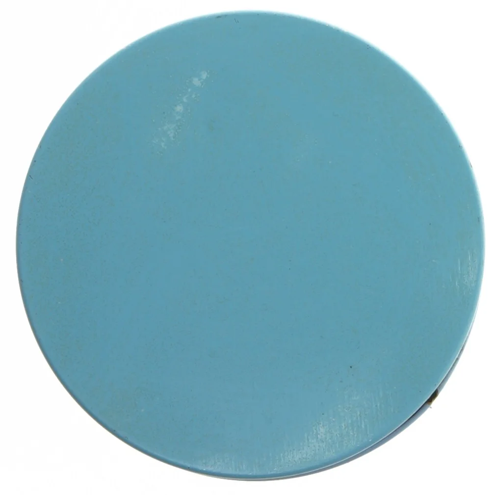 Blå opbevaringsdåse med skyer og landskab fra Irma (str. Ø 11,5 cm længde 15 cm)