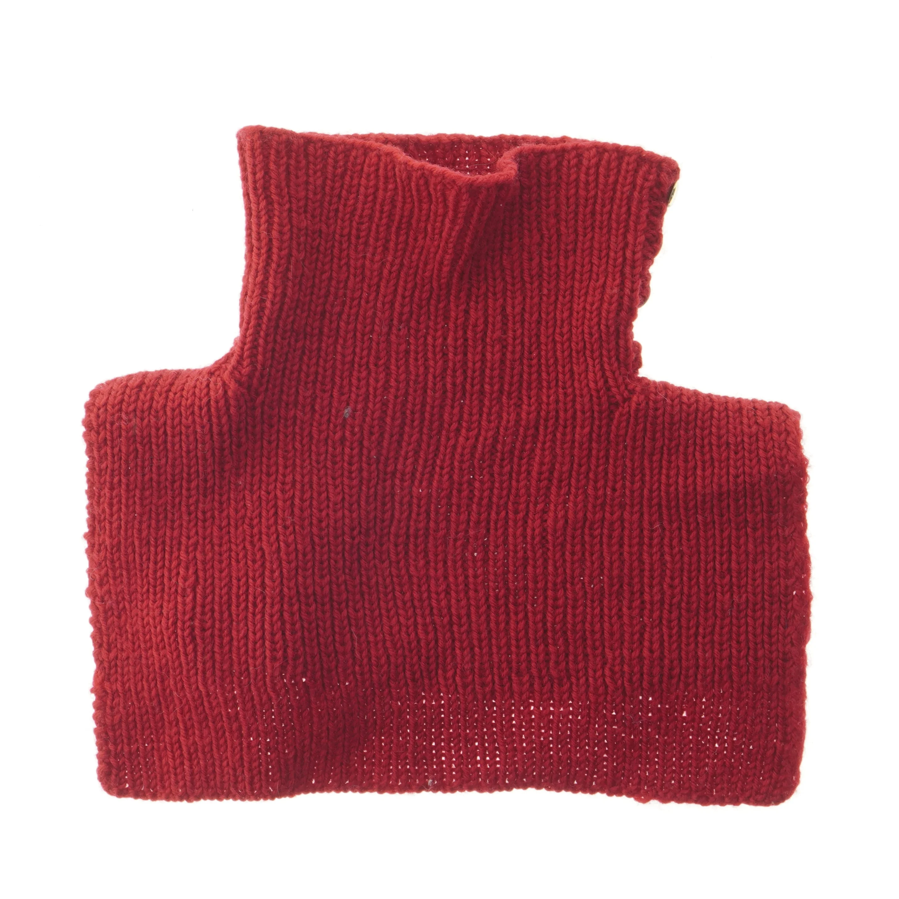 Strikhalsedisse med knapper (str. Hals. ø. 22 cm)