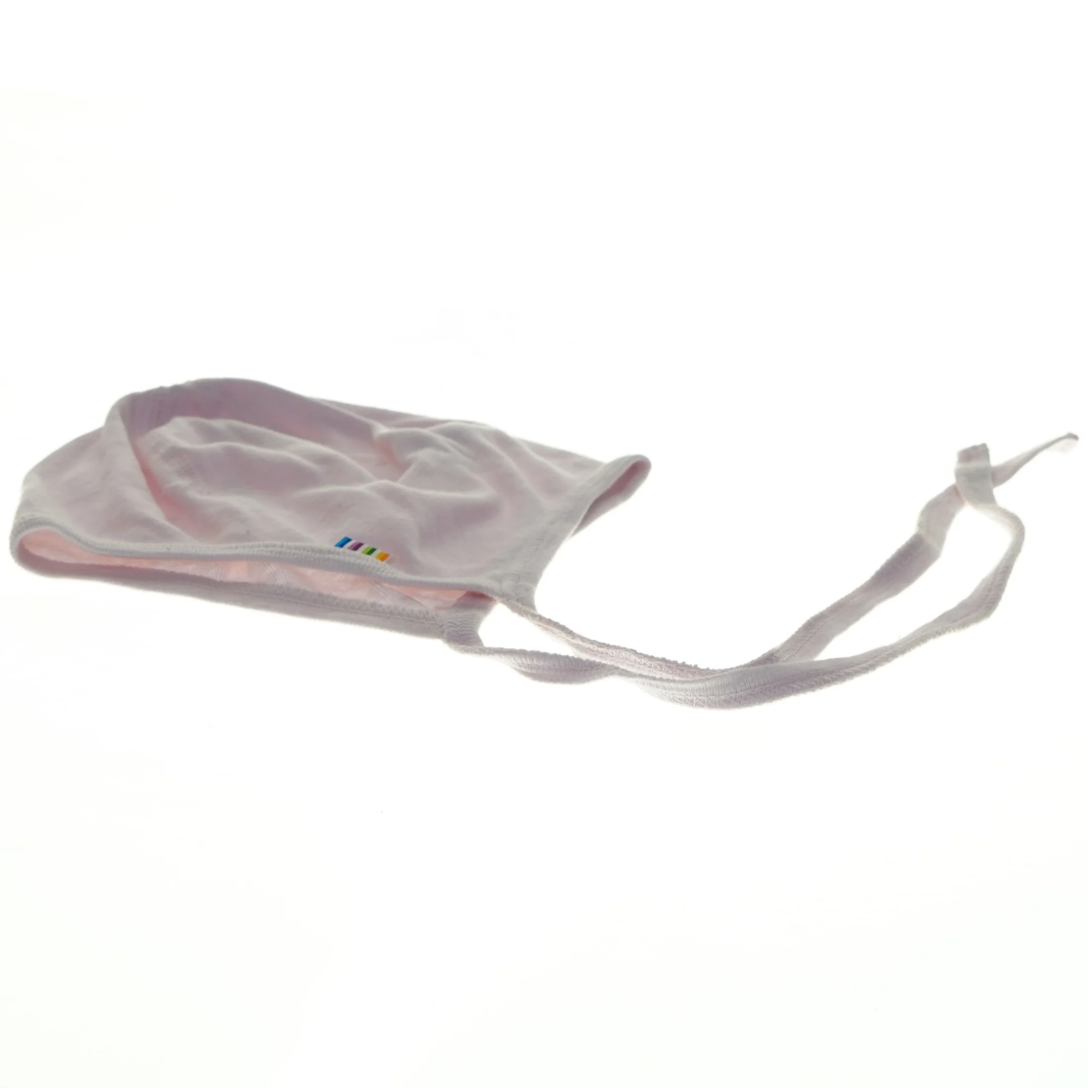 Hvid bomuldshue til baby