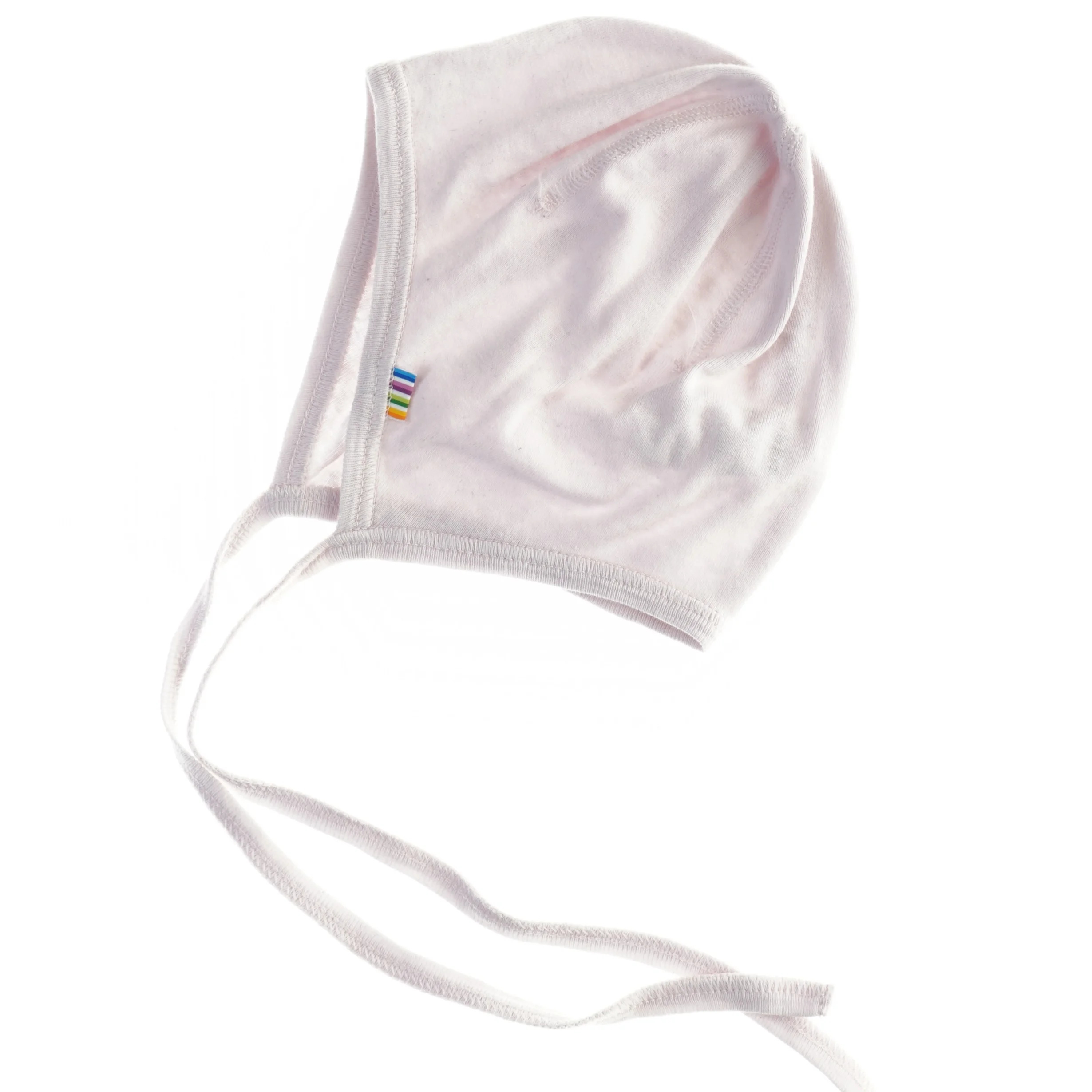 Hvid bomuldshue til baby