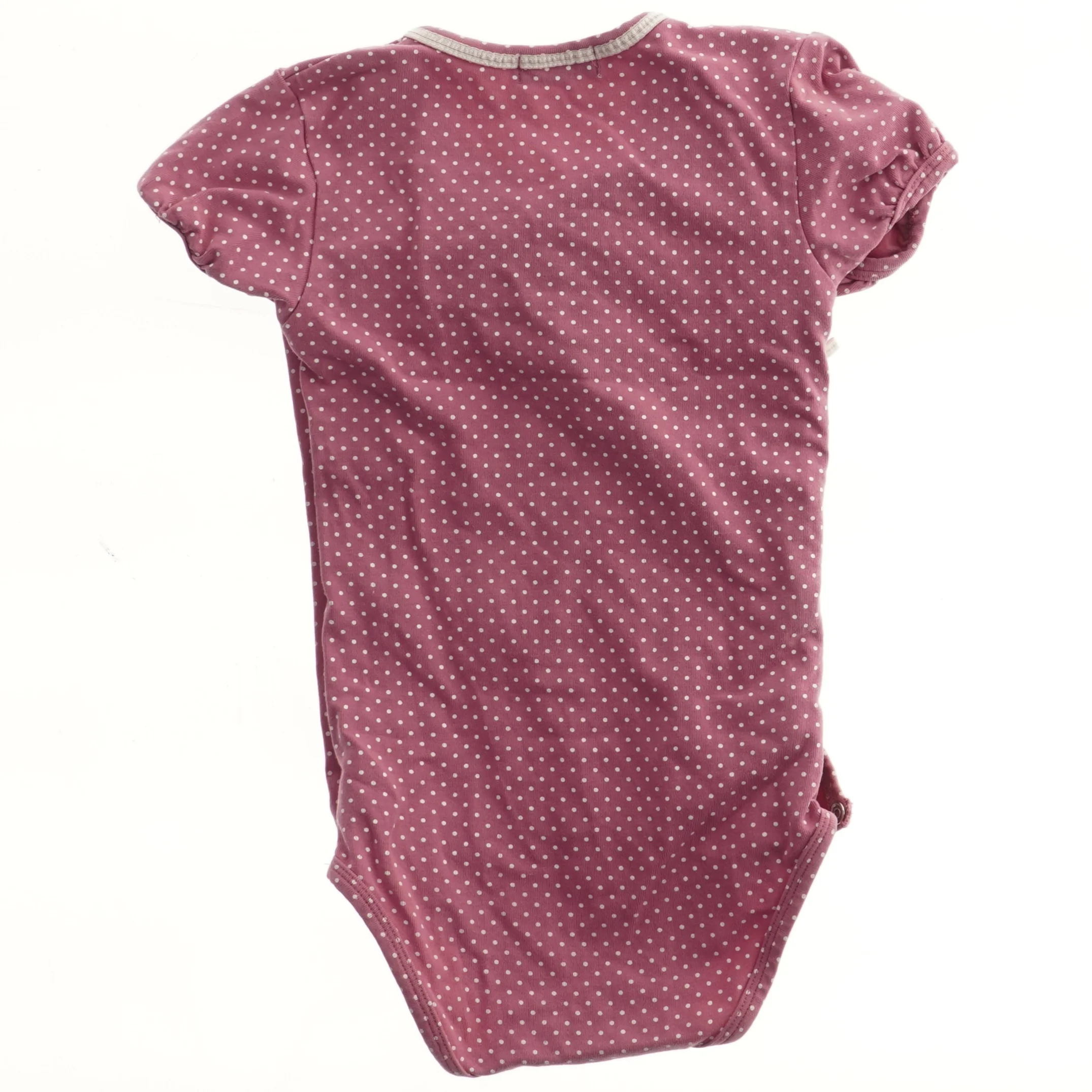 Kortærmet bodystocking med prikker fra Norlie (str. 86)