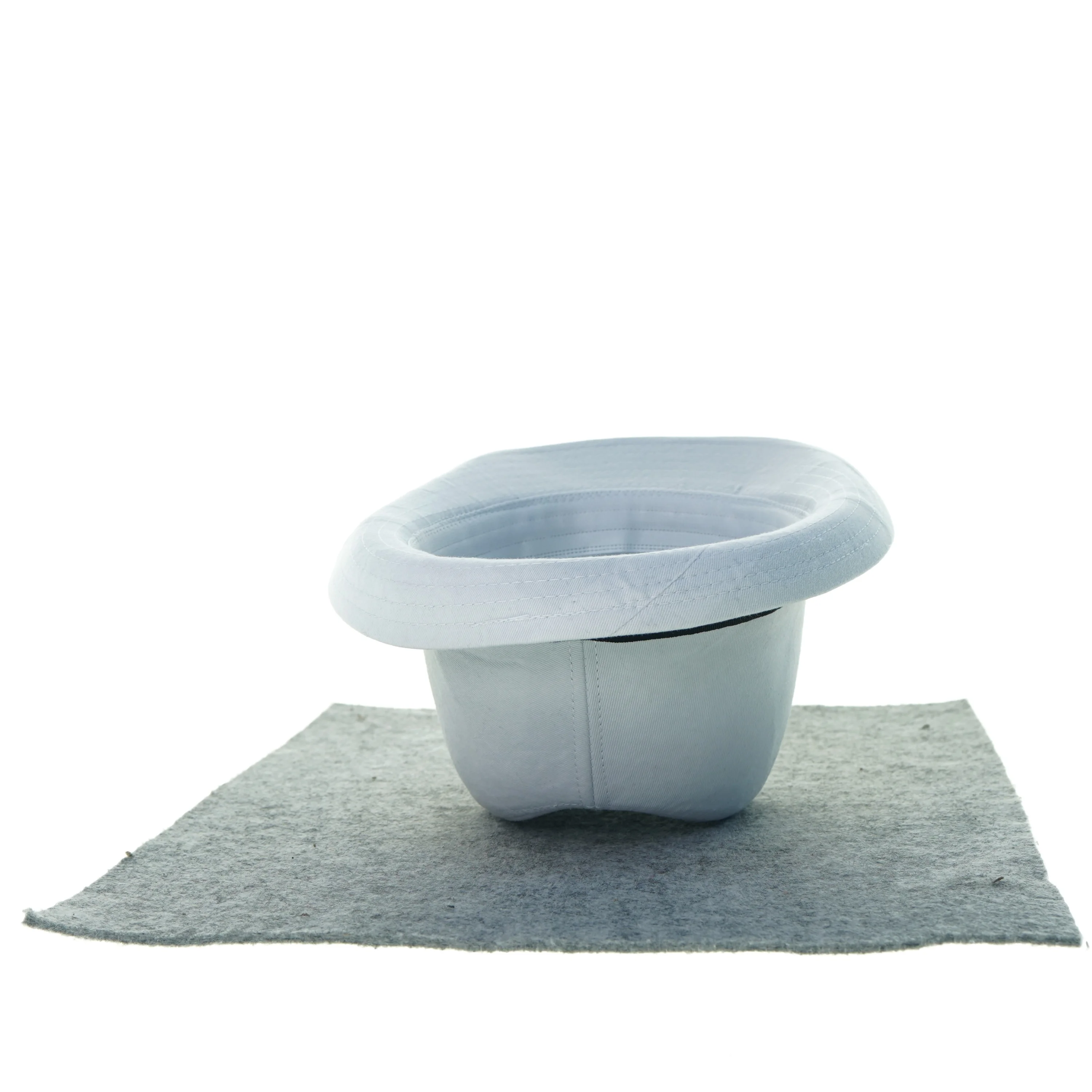 Hvid hat til børn fra Atlantis Popstar (str. 20 cm)