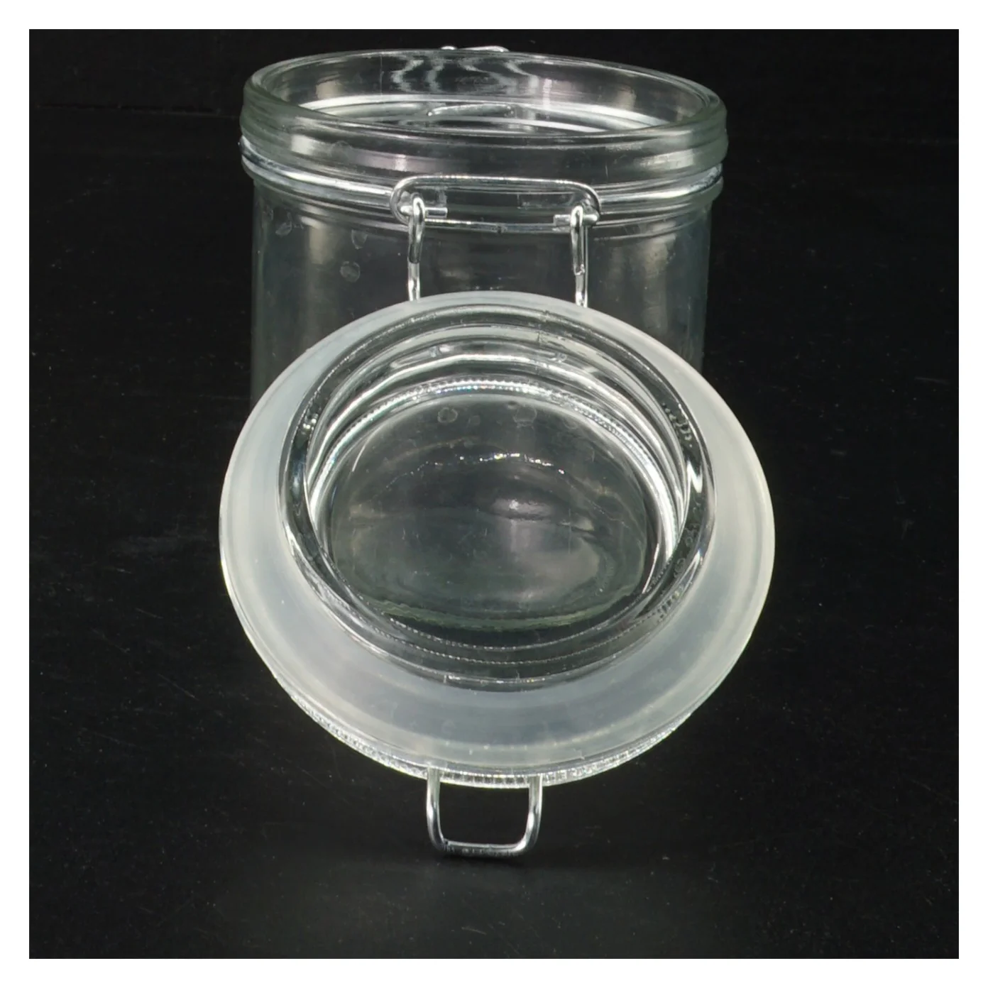 Patentglas med wirelukning (str. 10 x ø, 8 cm )